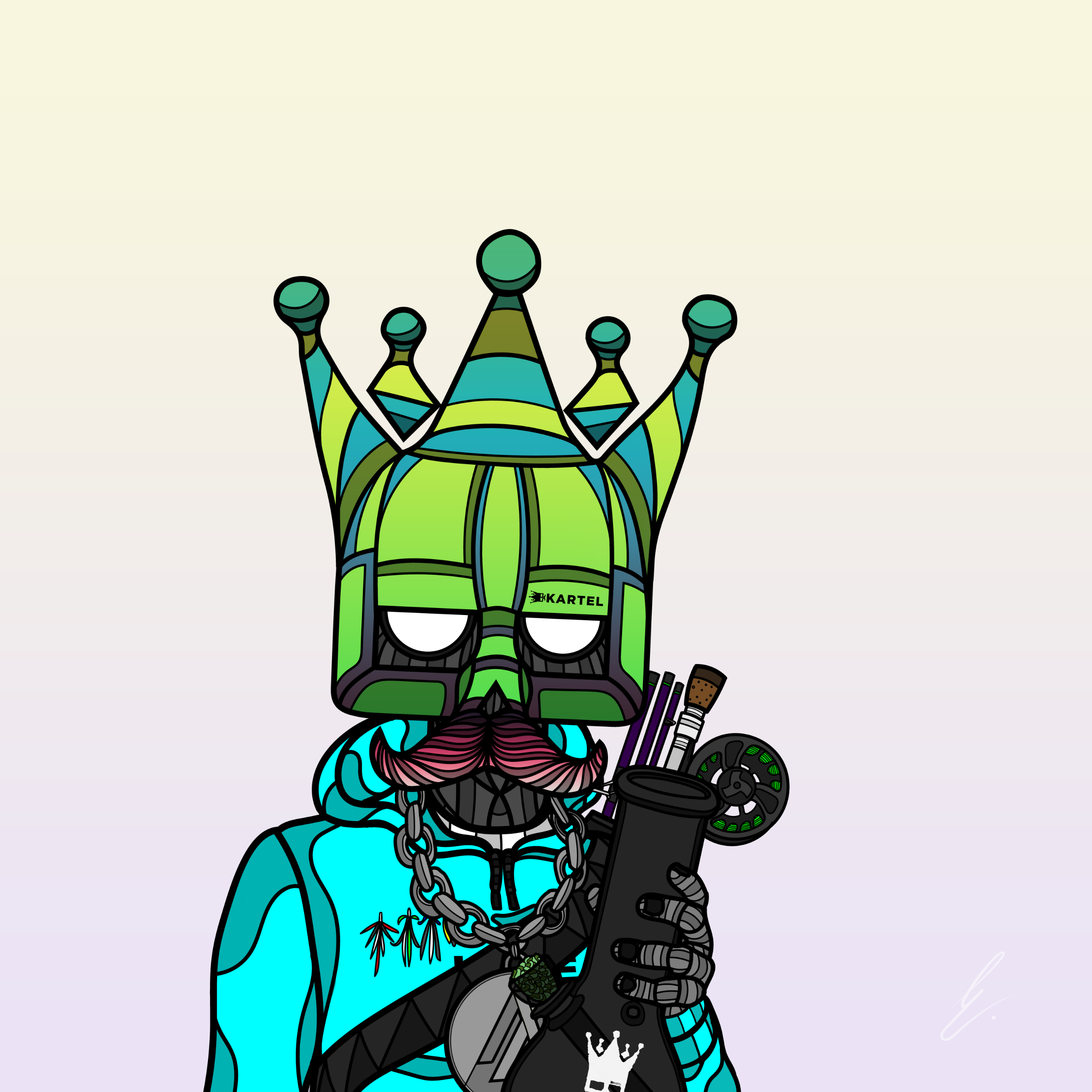 B-KARTEL: SQUADDIES #2224 NFT on Algorand