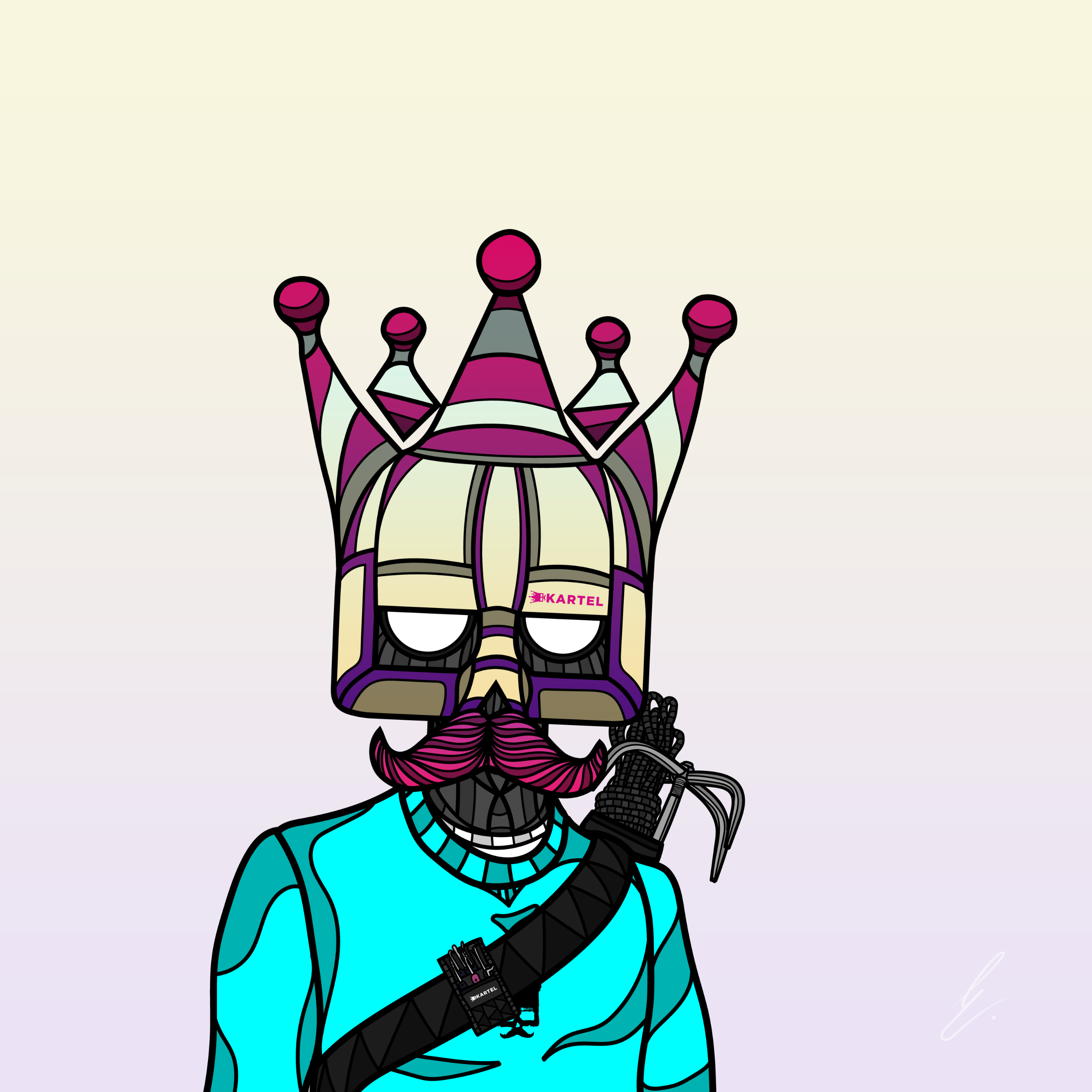 B-KARTEL: SQUADDIES #2230 NFT on Algorand