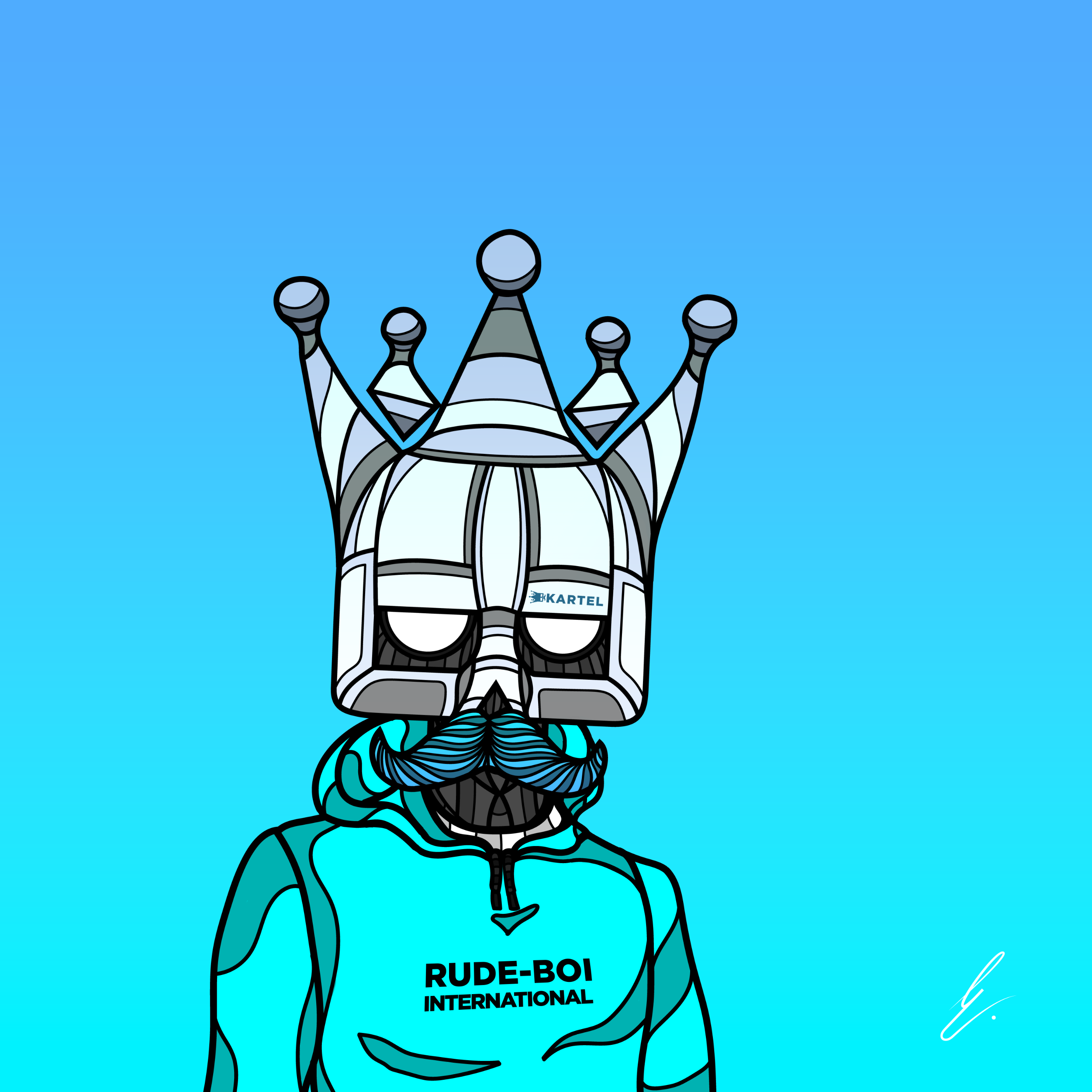 B-KARTEL: SQUADDIES #2236 NFT on Algorand