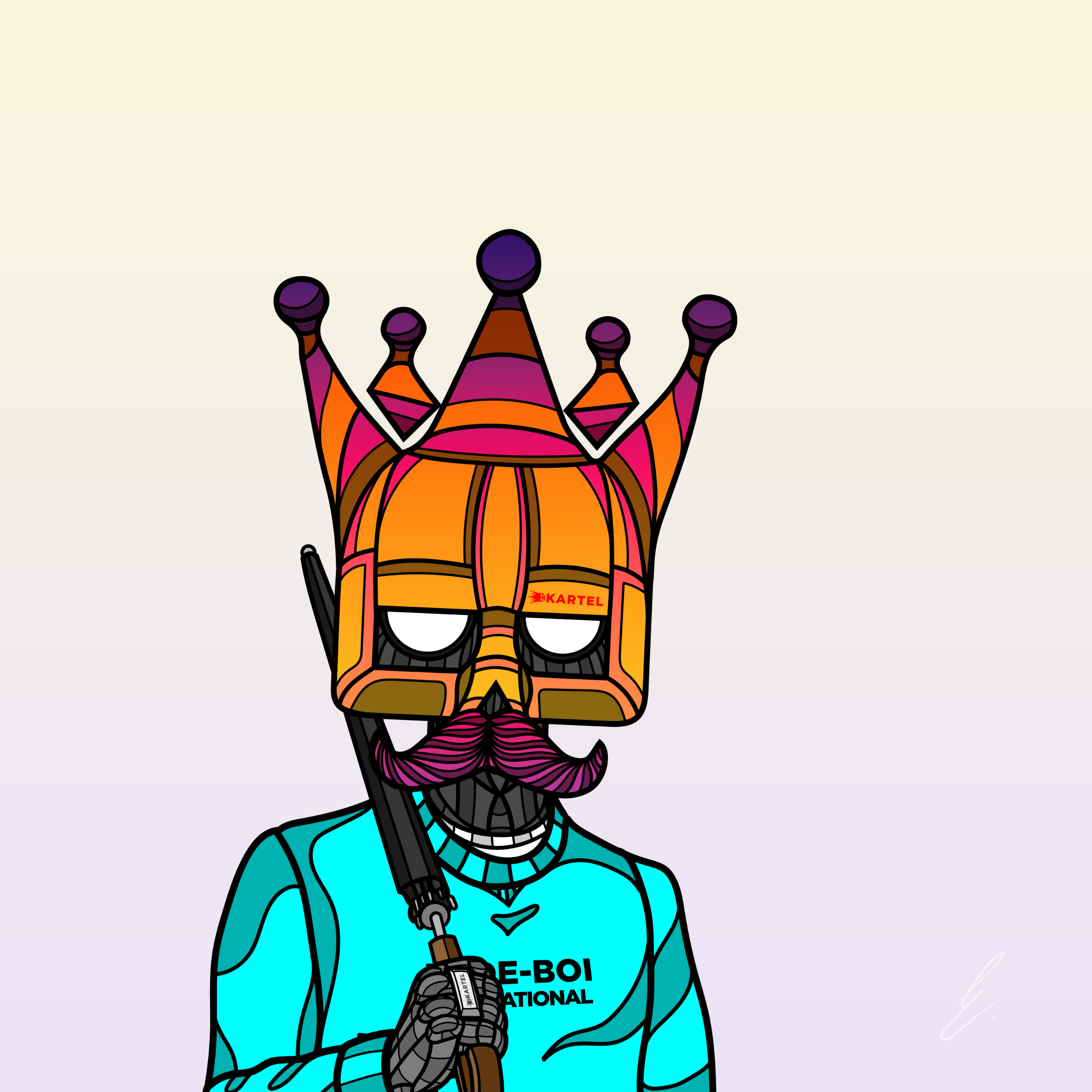 B-KARTEL: SQUADDIES #2237 NFT on Algorand