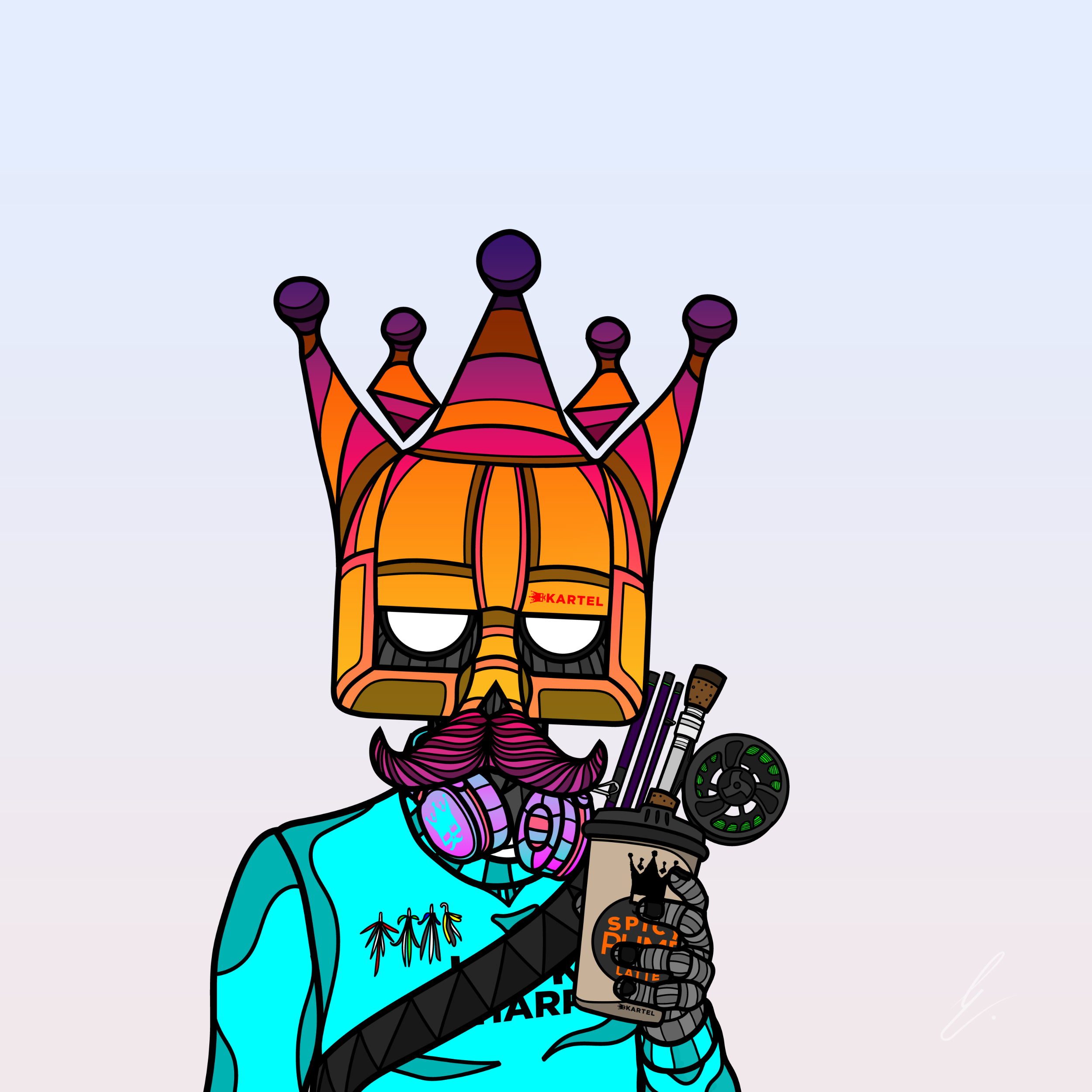 B-KARTEL: SQUADDIES #2242 NFT on Algorand