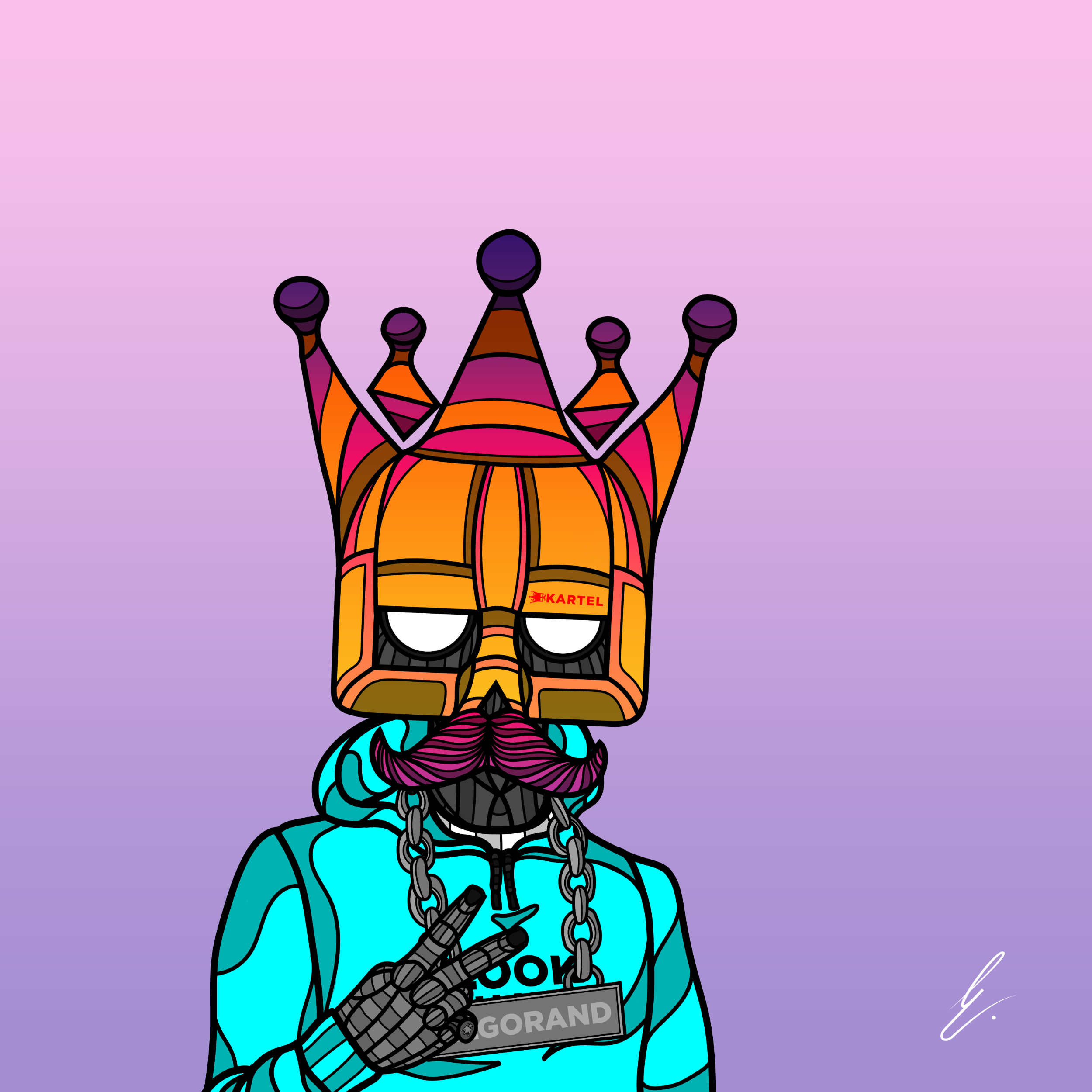 B-KARTEL: SQUADDIES #2261 NFT on Algorand