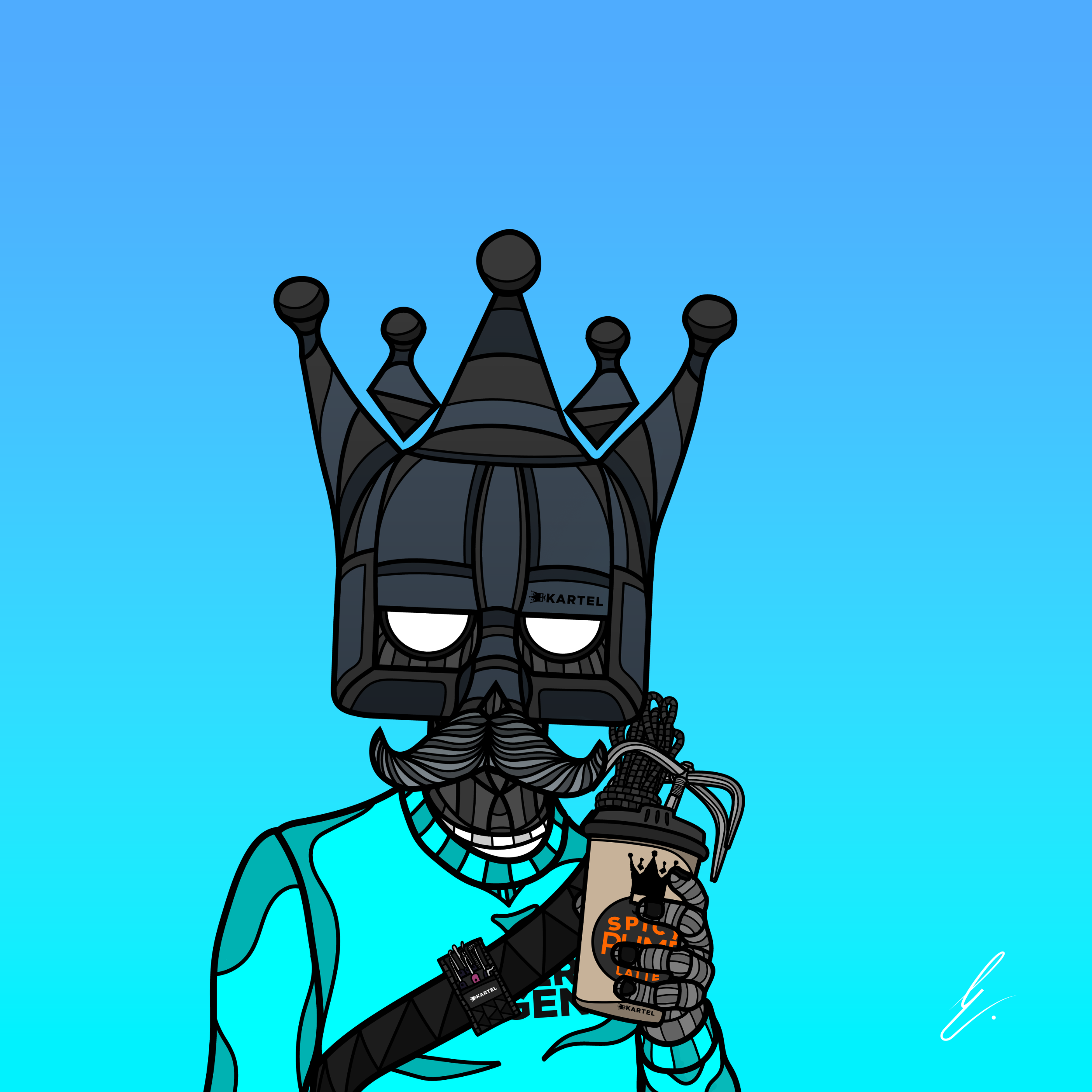 B-KARTEL: SQUADDIES #2276 NFT on Algorand