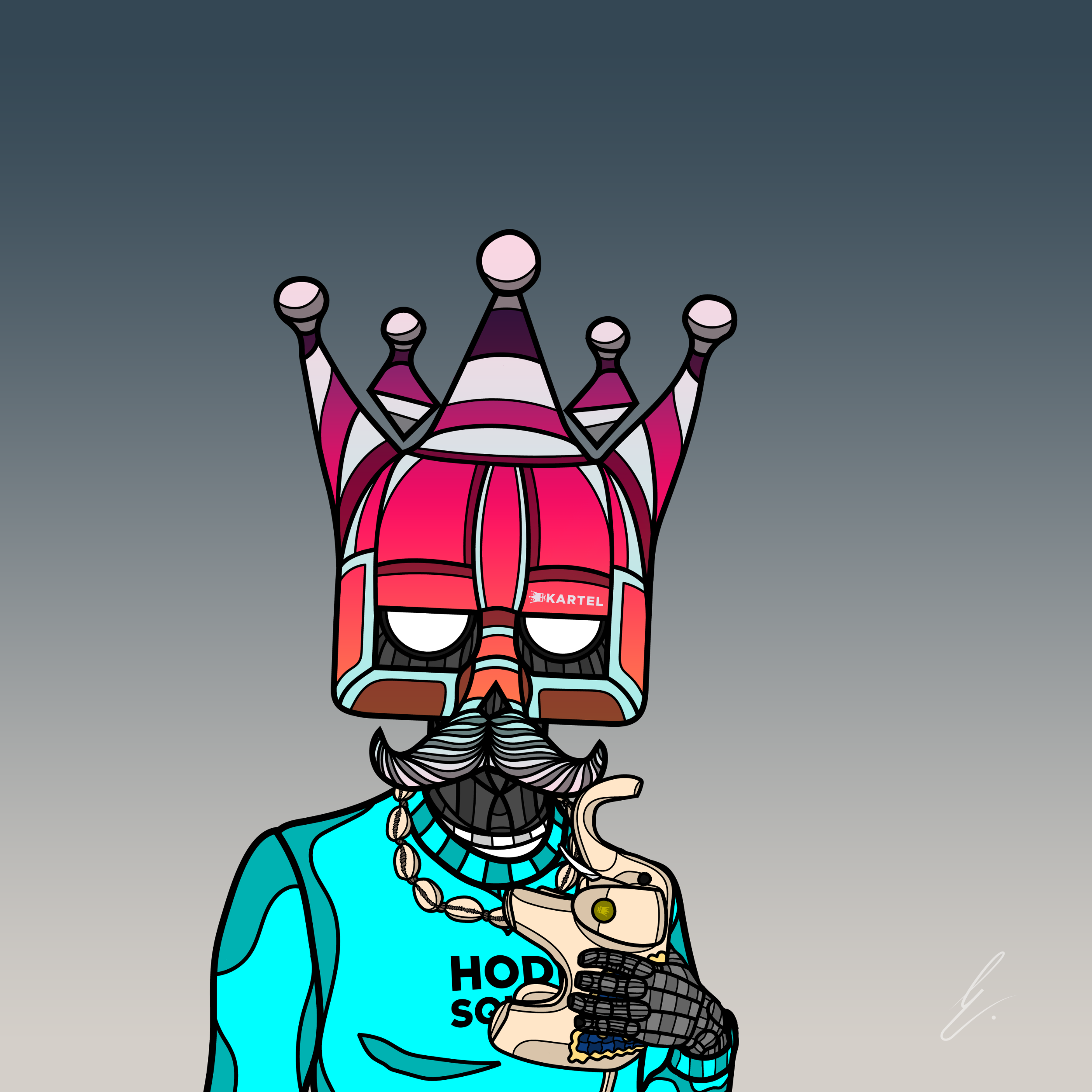 B-KARTEL: SQUADDIES #2278 NFT on Algorand