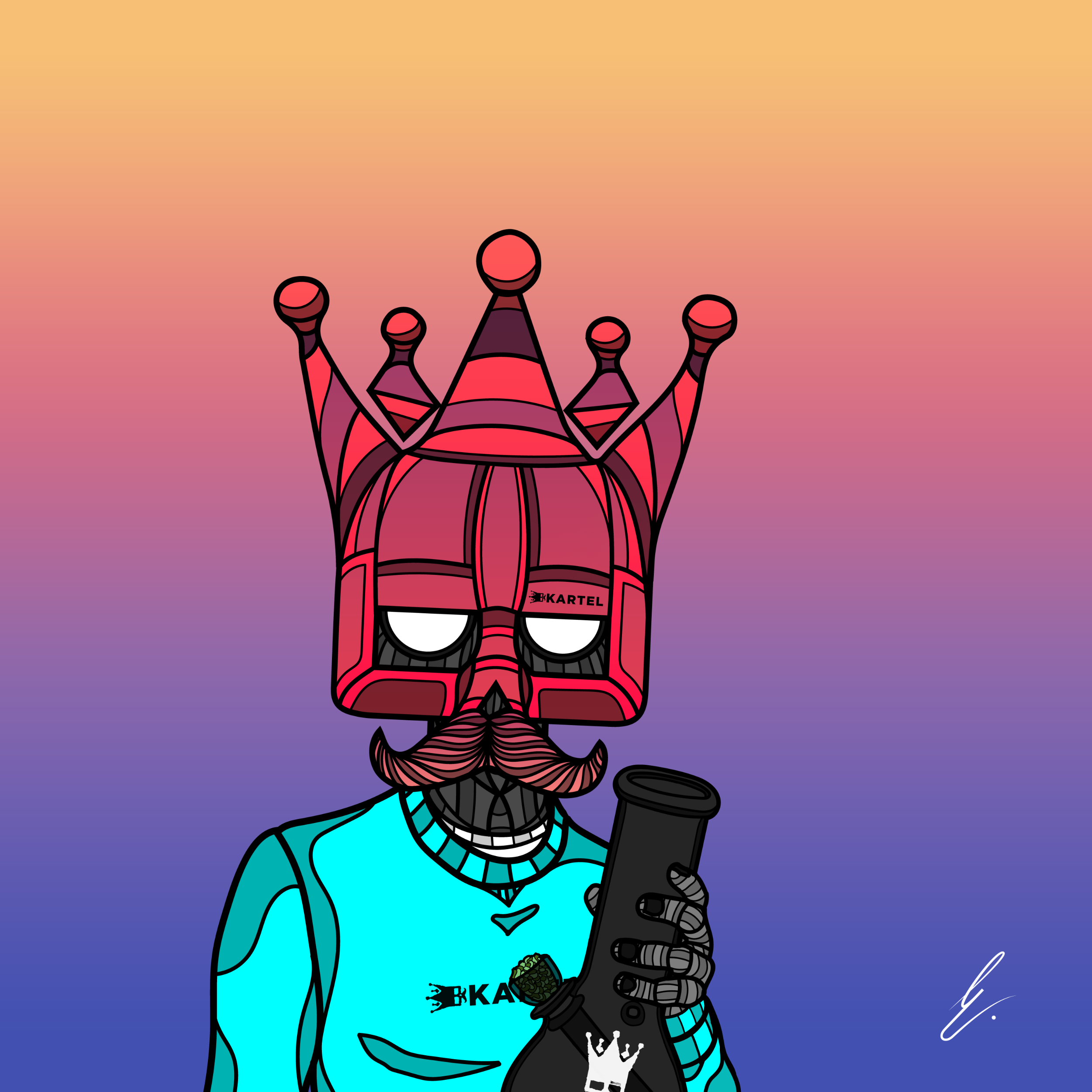 B-KARTEL: SQUADDIES #2280 NFT on Algorand