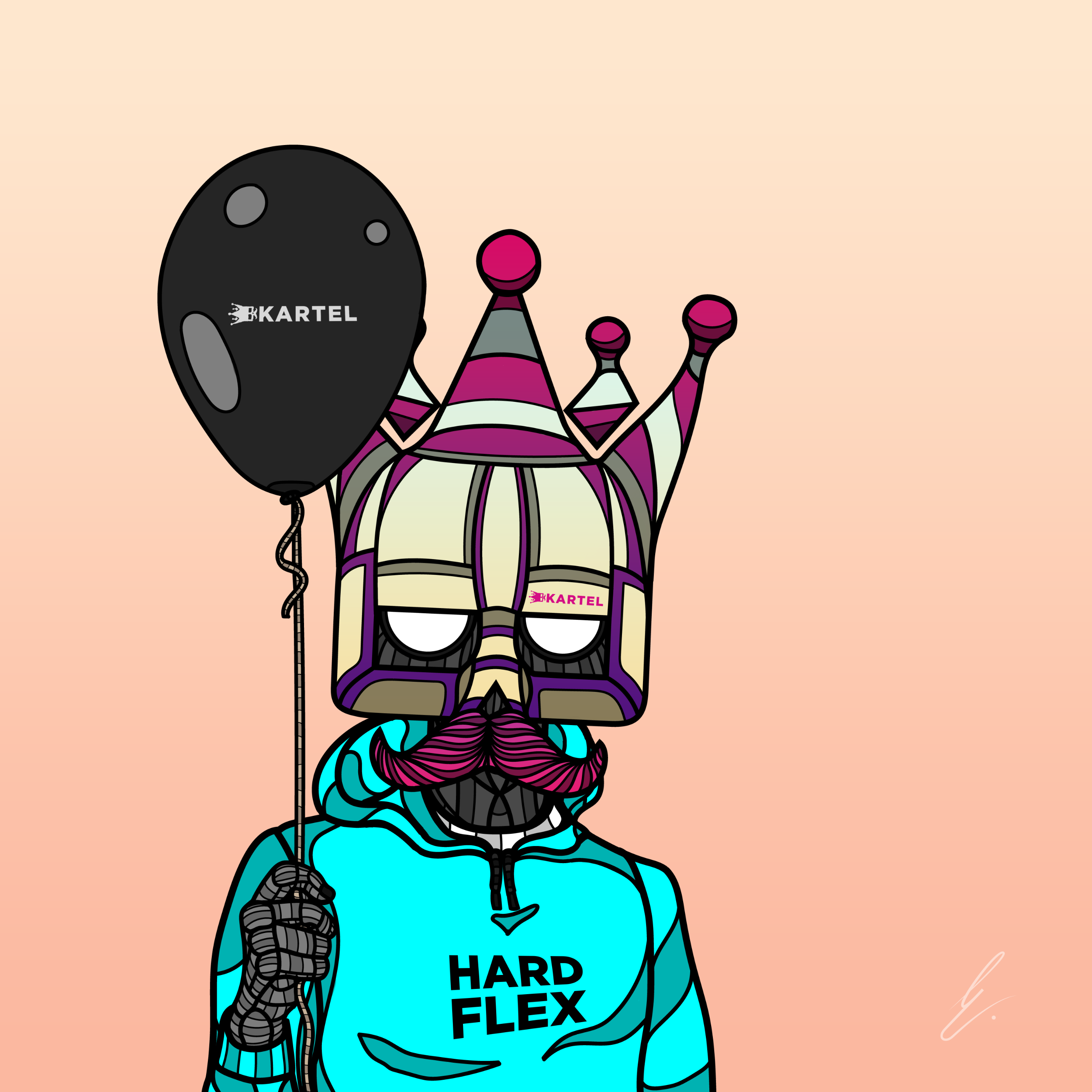 B-KARTEL: SQUADDIES #2281 NFT on Algorand