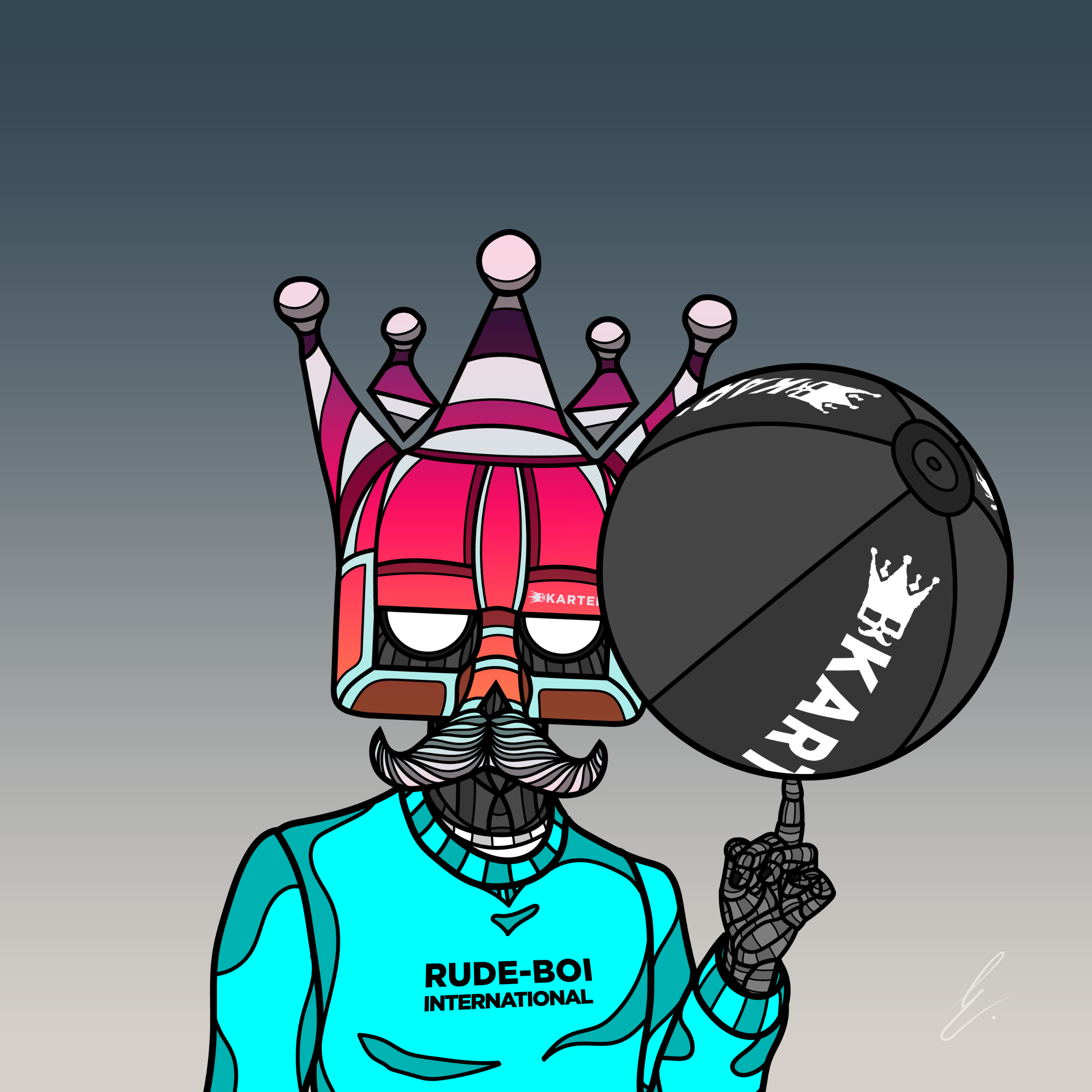 B-KARTEL: SQUADDIES #2282 NFT on Algorand