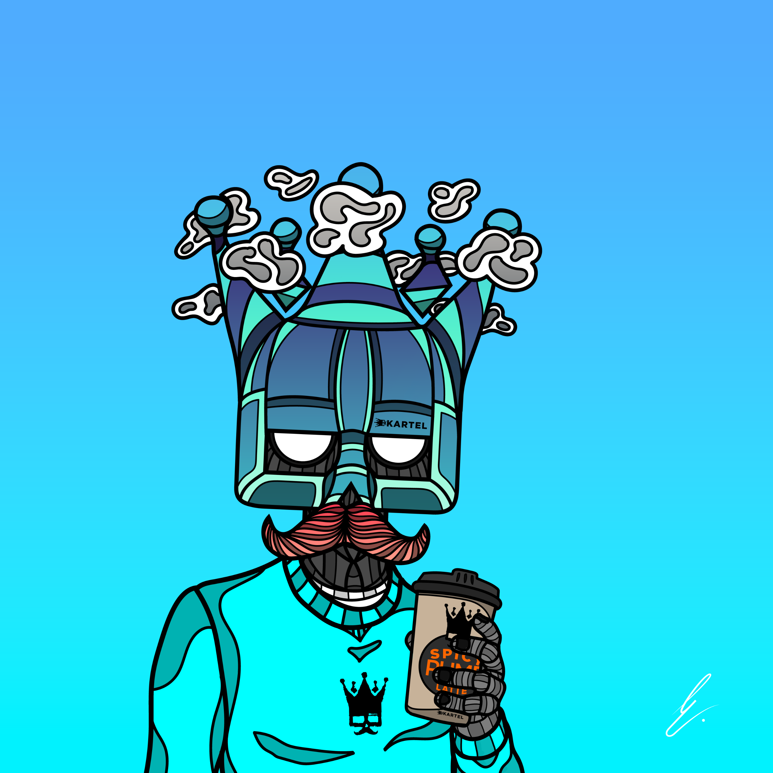 B-KARTEL: SQUADDIES #2285 NFT on Algorand