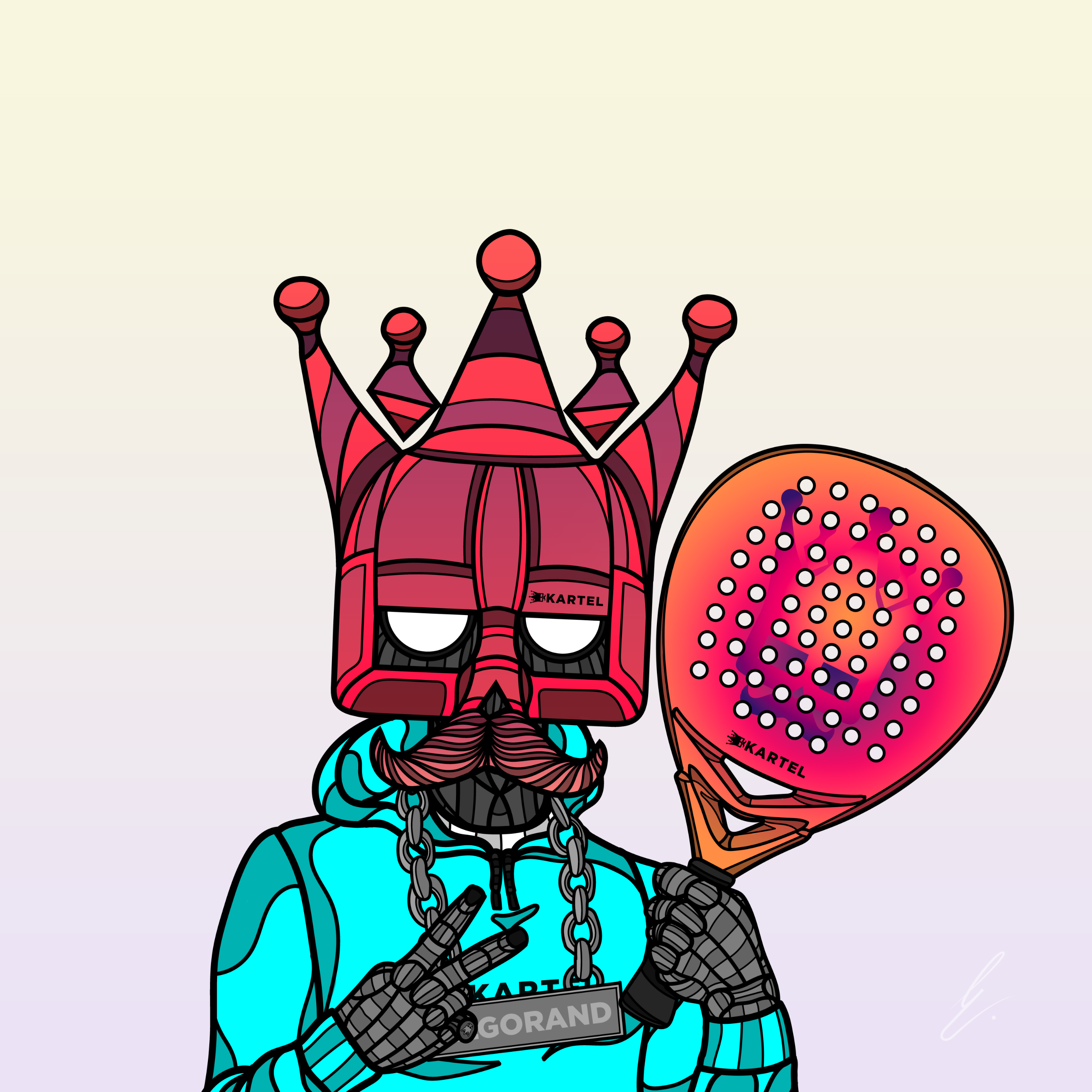 B-KARTEL: SQUADDIES #2288 NFT on Algorand