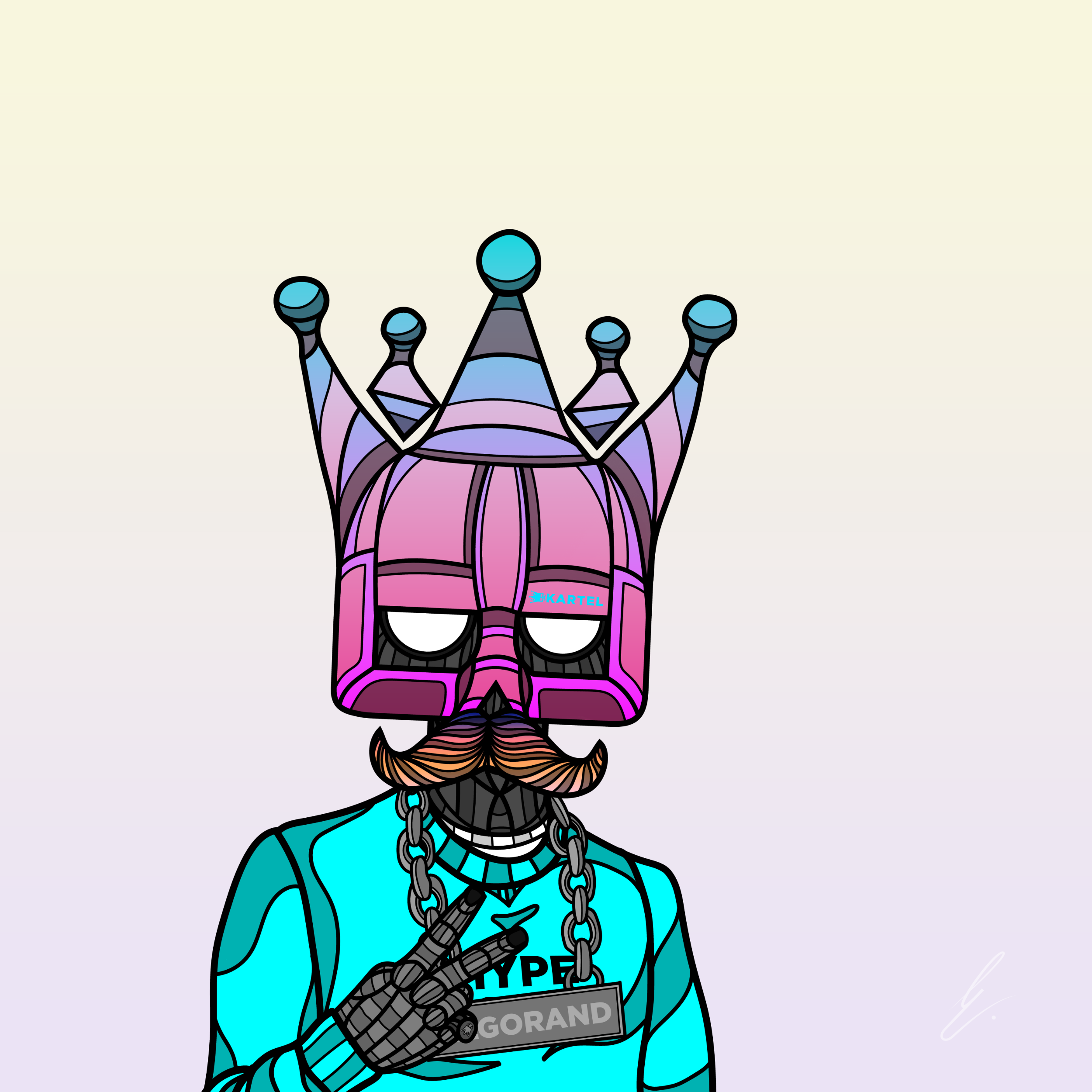 B-KARTEL: SQUADDIES #2289 NFT on Algorand