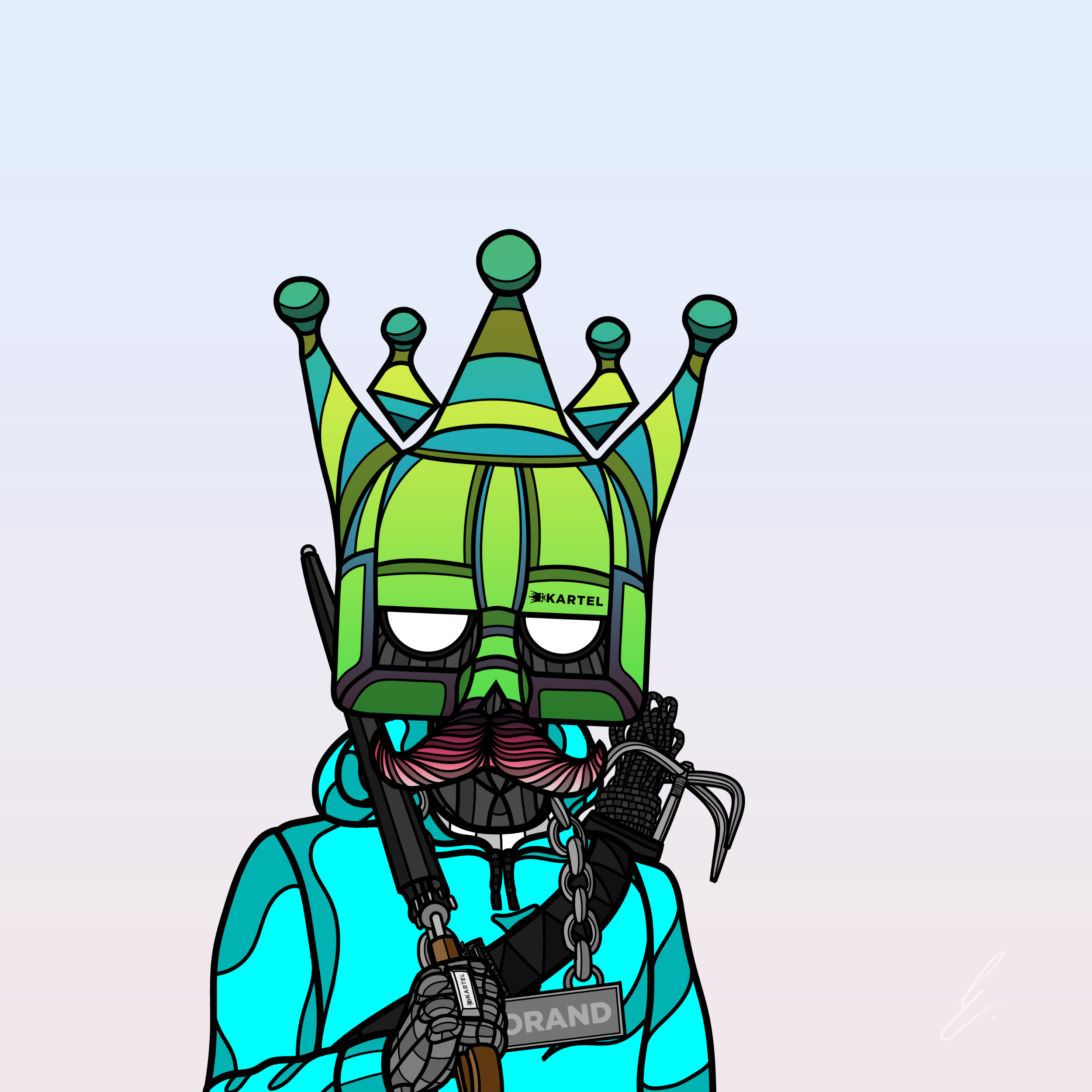 B-KARTEL: SQUADDIES #2291 NFT on Algorand