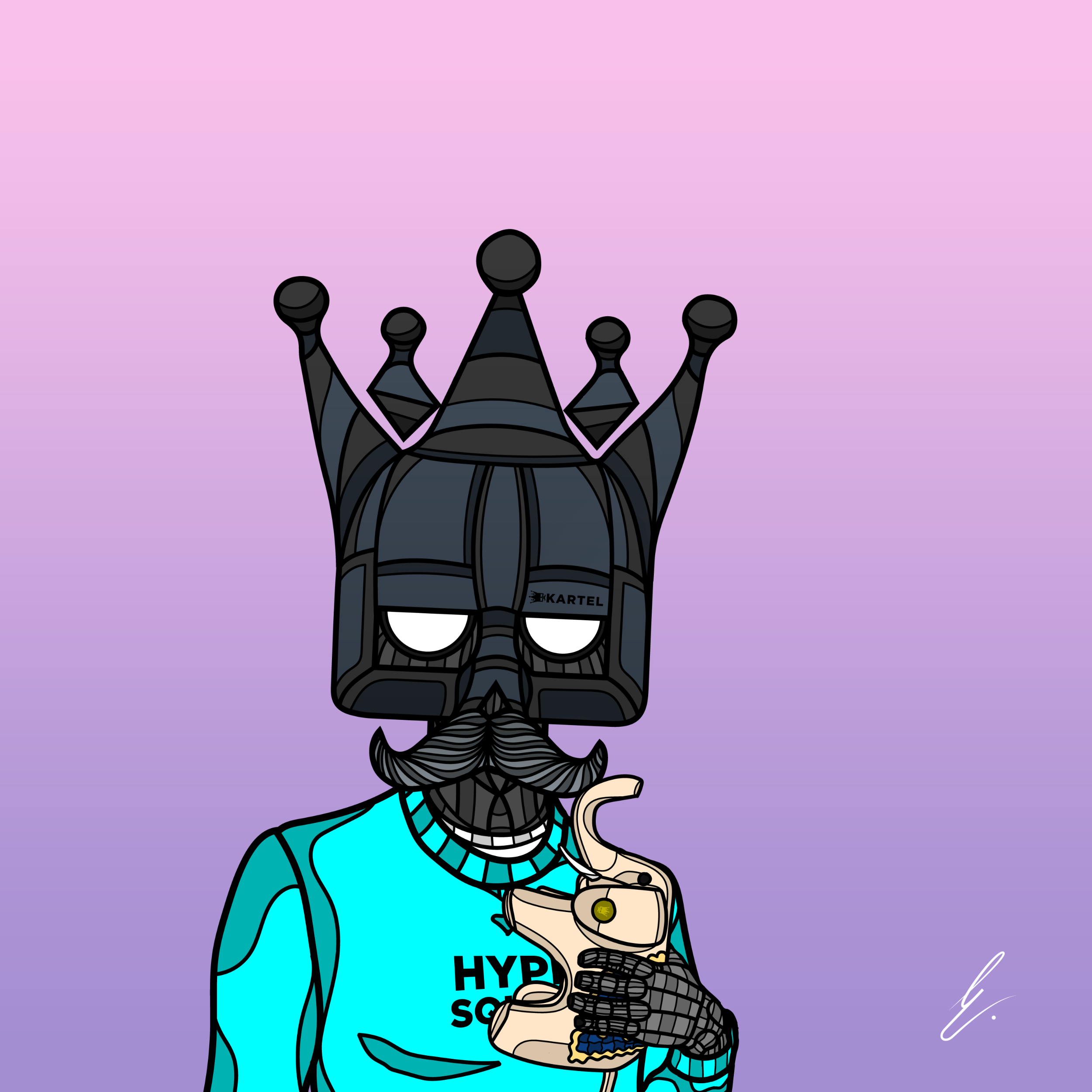 B-KARTEL: SQUADDIES #2292 NFT on Algorand