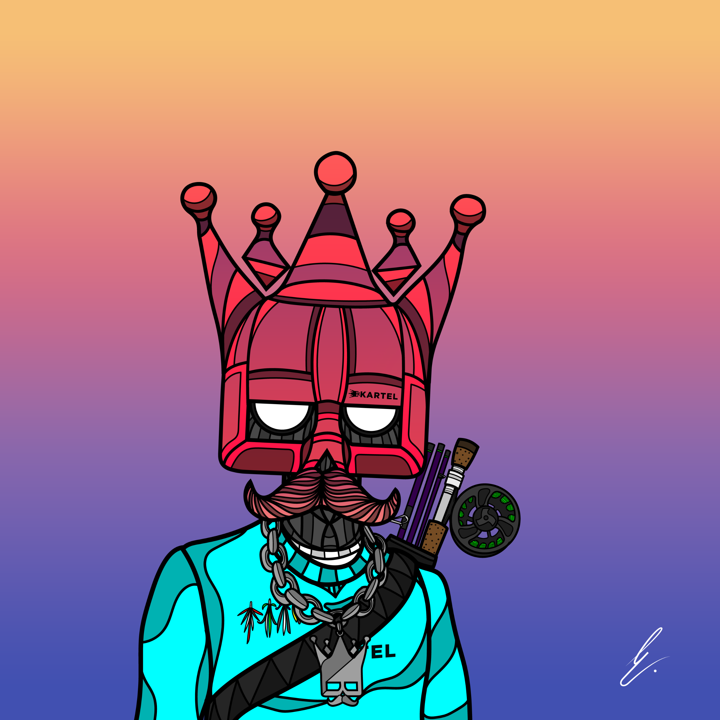 B-KARTEL: SQUADDIES #2297 NFT on Algorand