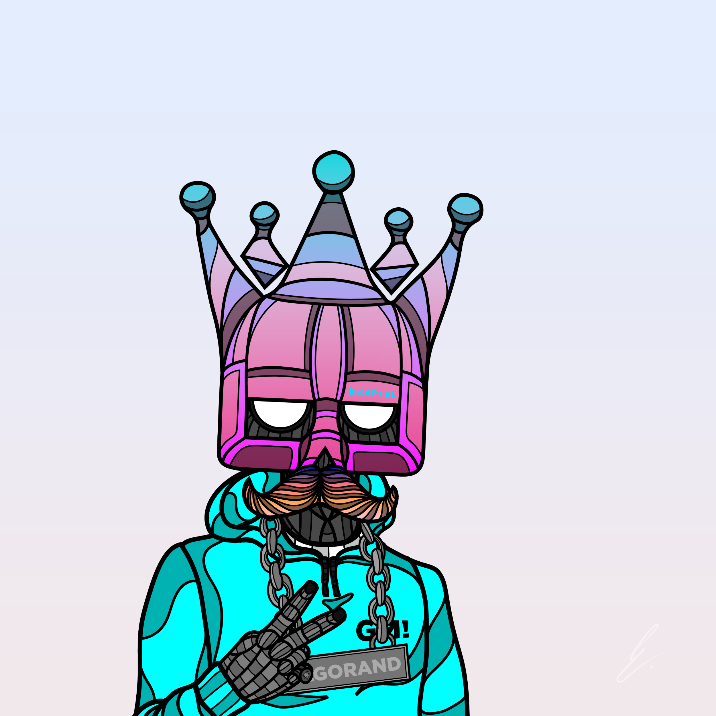 B-KARTEL: SQUADDIES #2298 NFT on Algorand