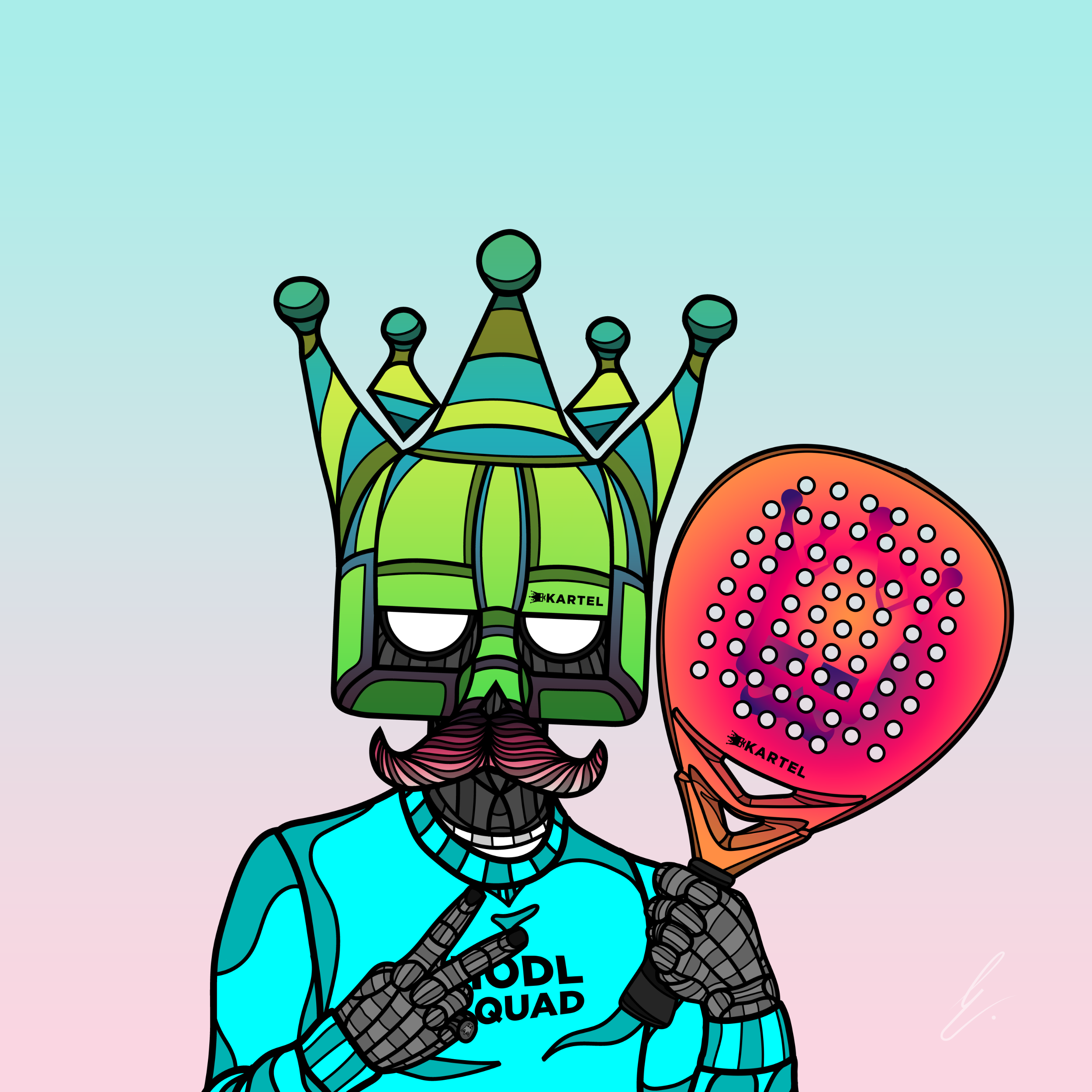 B-KARTEL: SQUADDIES #2299 NFT on Algorand