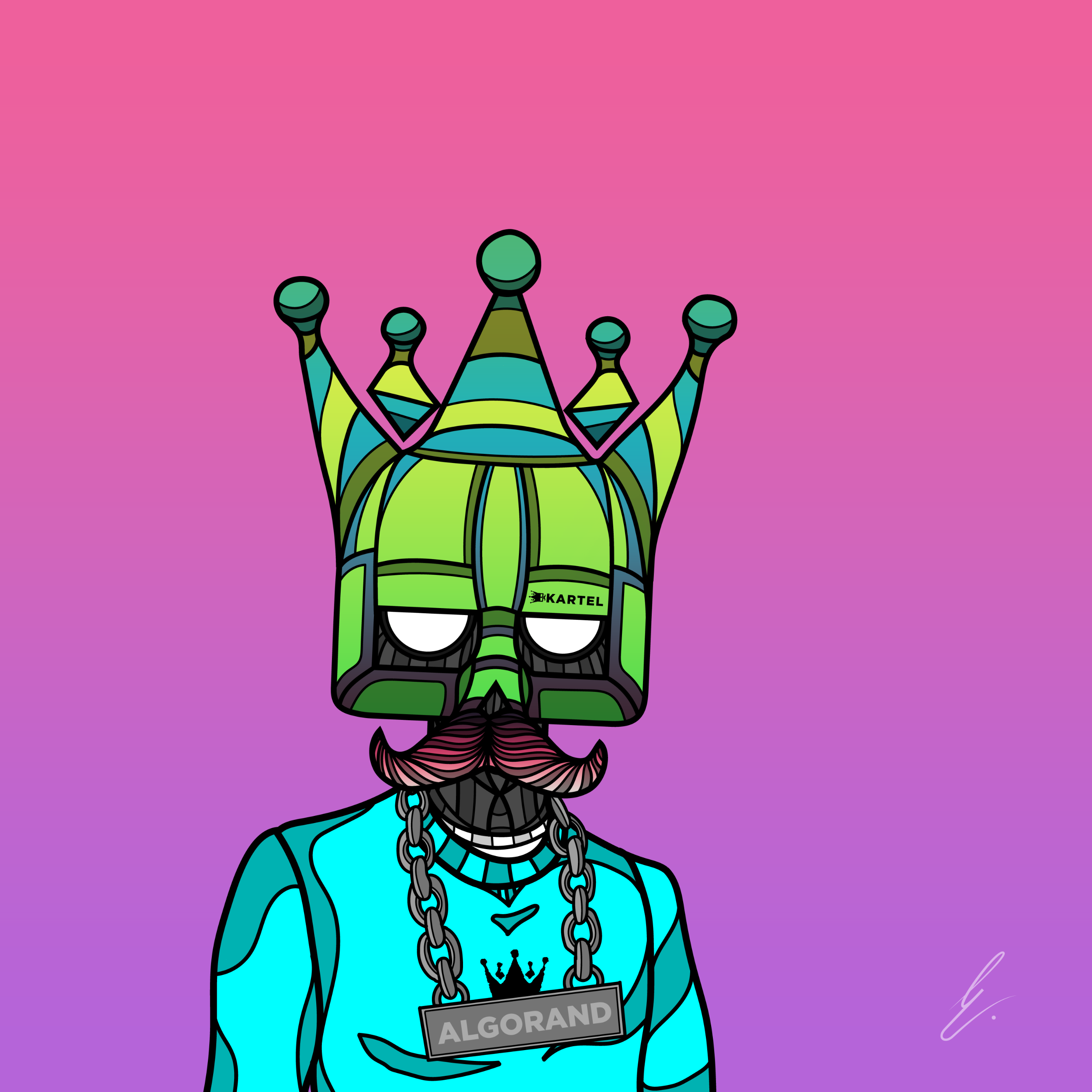 B-KARTEL: SQUADDIES #2300 NFT on Algorand