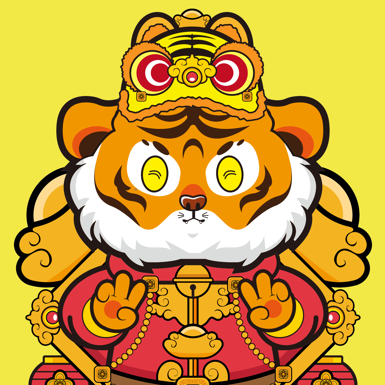 Tiger Chi #490 NFT on Algorand