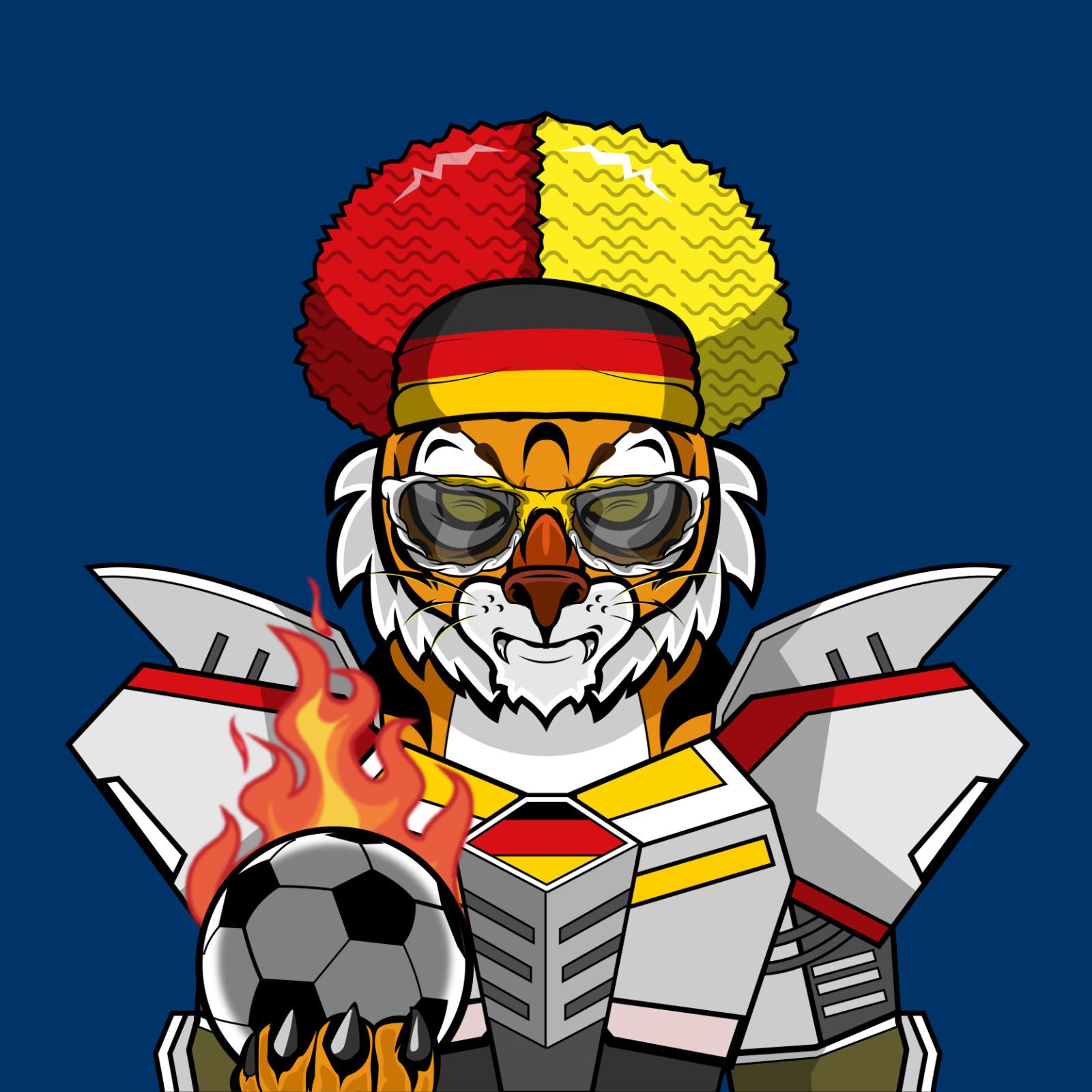 Football TigerChi #1404 NFT on Algorand
