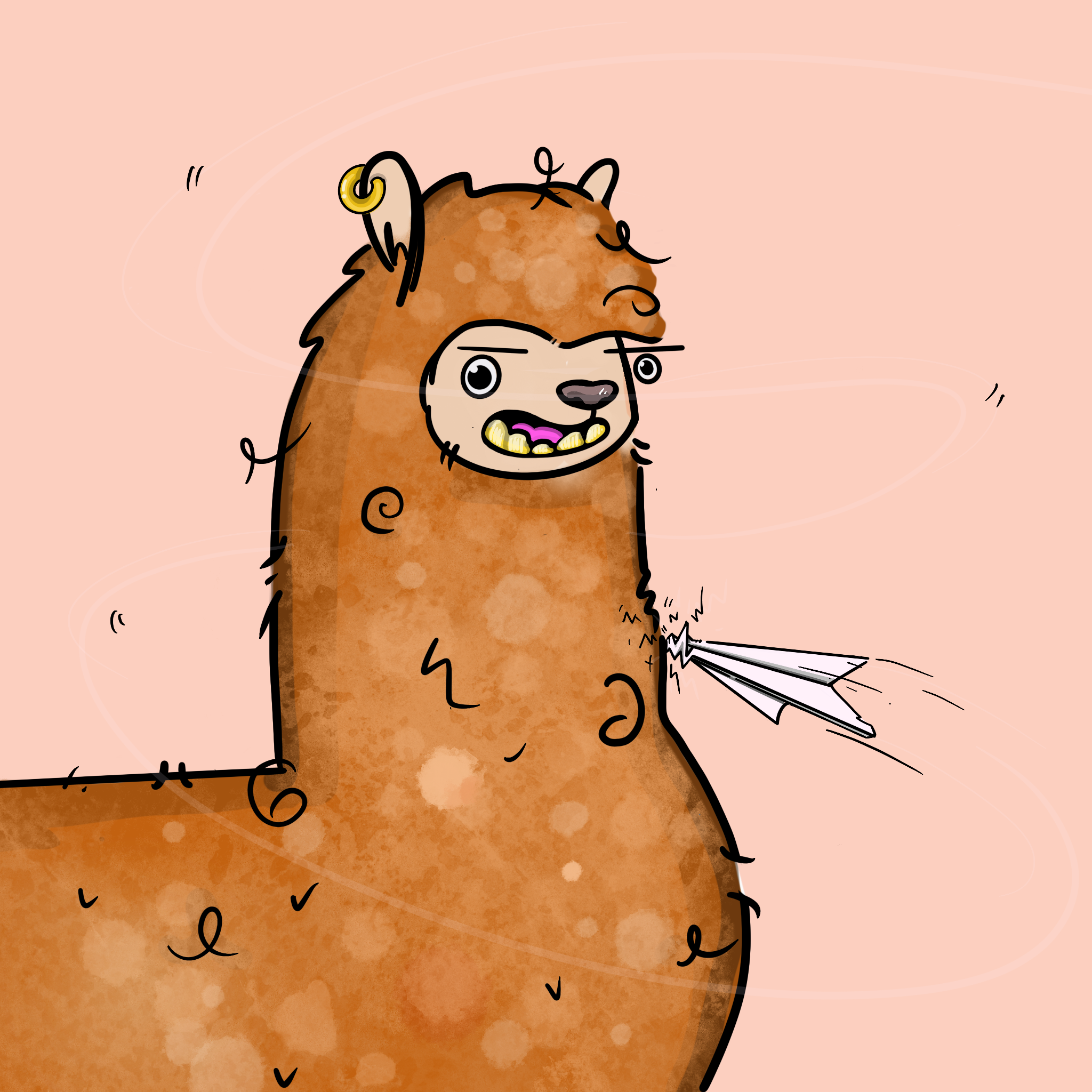 Nota Llama #5 NFT on Algorand