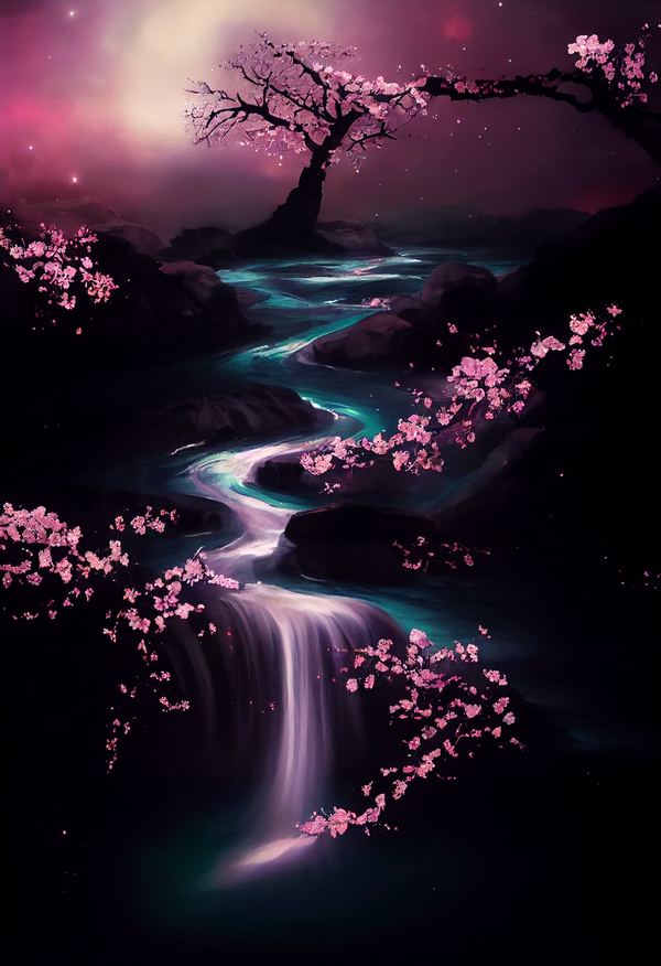 An image of Cherry Blossom Night #18