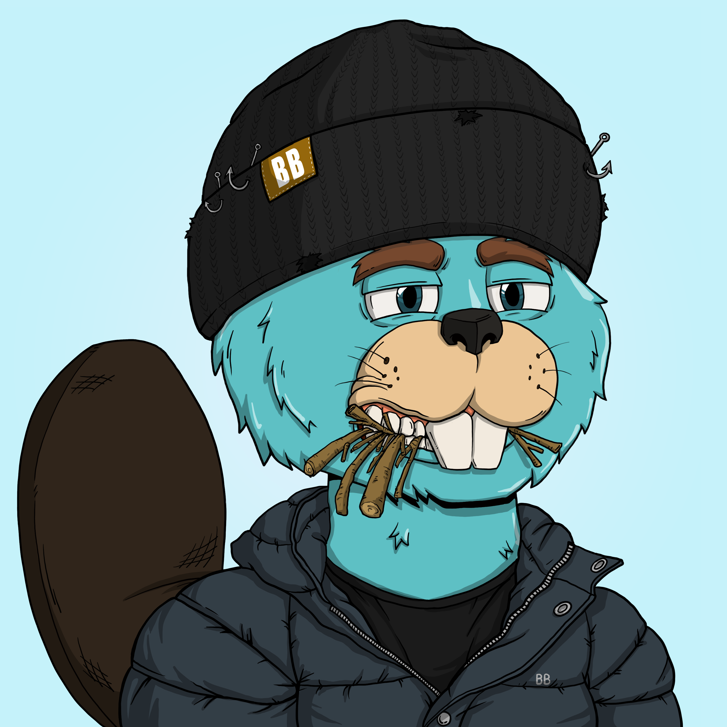 Beava Buds #74 NFT on Algorand