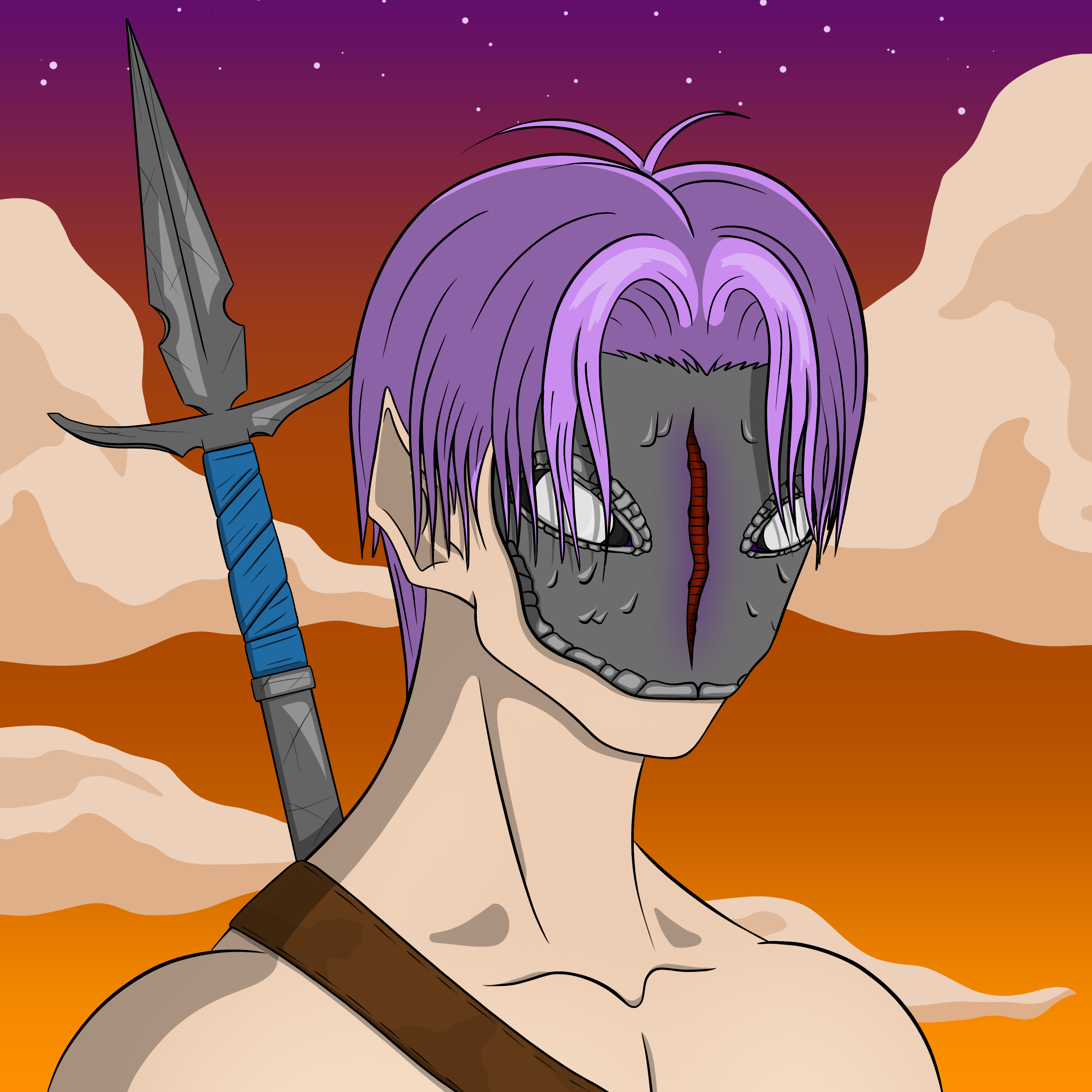 Dark Coin Champion #0666 NFT on Algorand