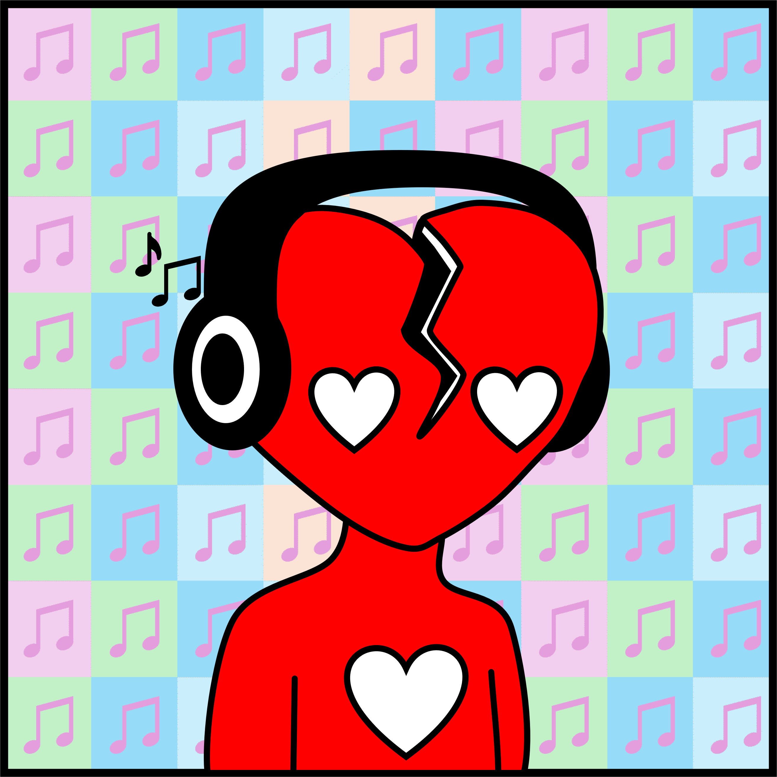 Heart Beat #20 NFT on Algorand