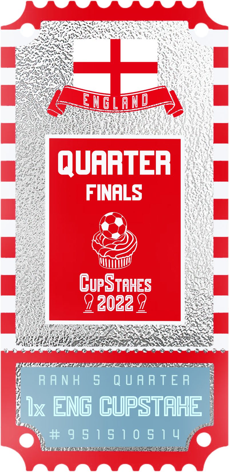 England 2022 CupStake icon