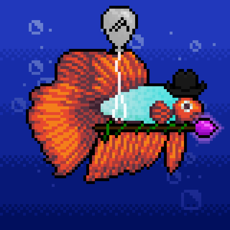 Fighting Fish #1133 NFT on Algorand