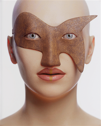Aniline Leather Mask