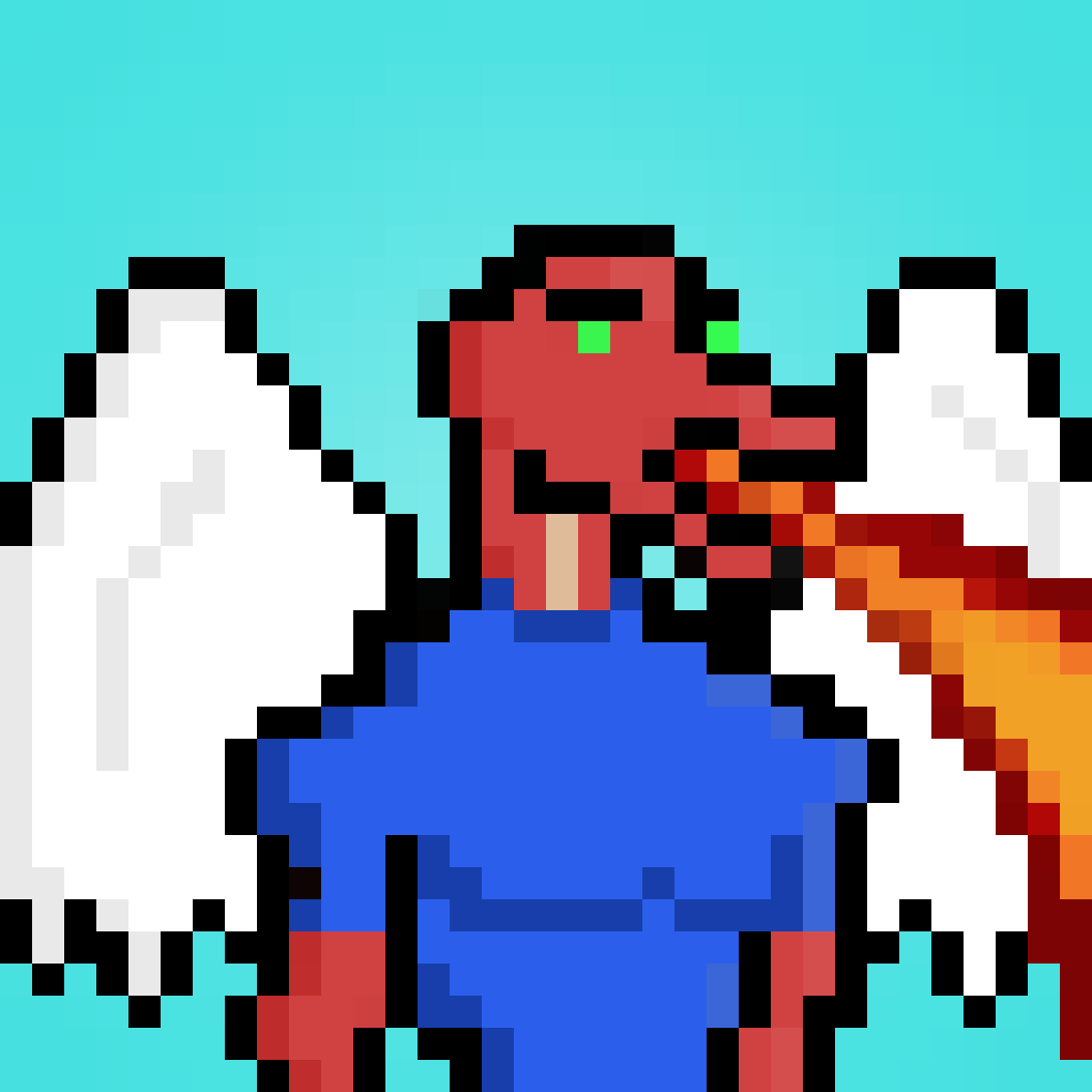 Pixel Dragon: #841 NFT on Algorand