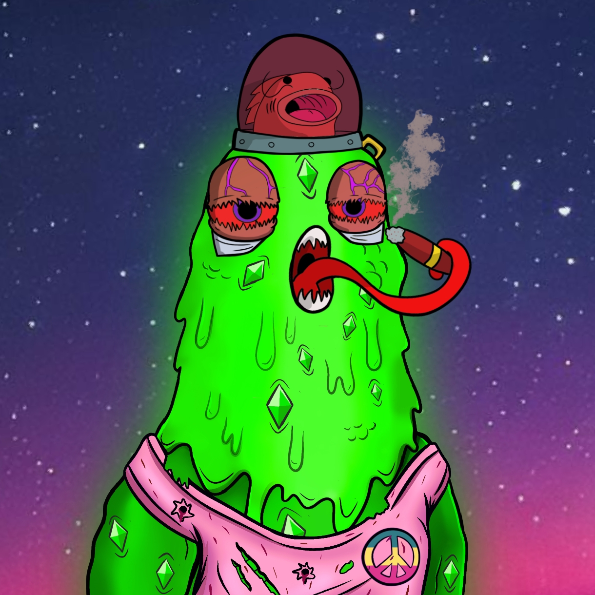 Mutant Ghetto Pigeon #618 NFT on Algorand