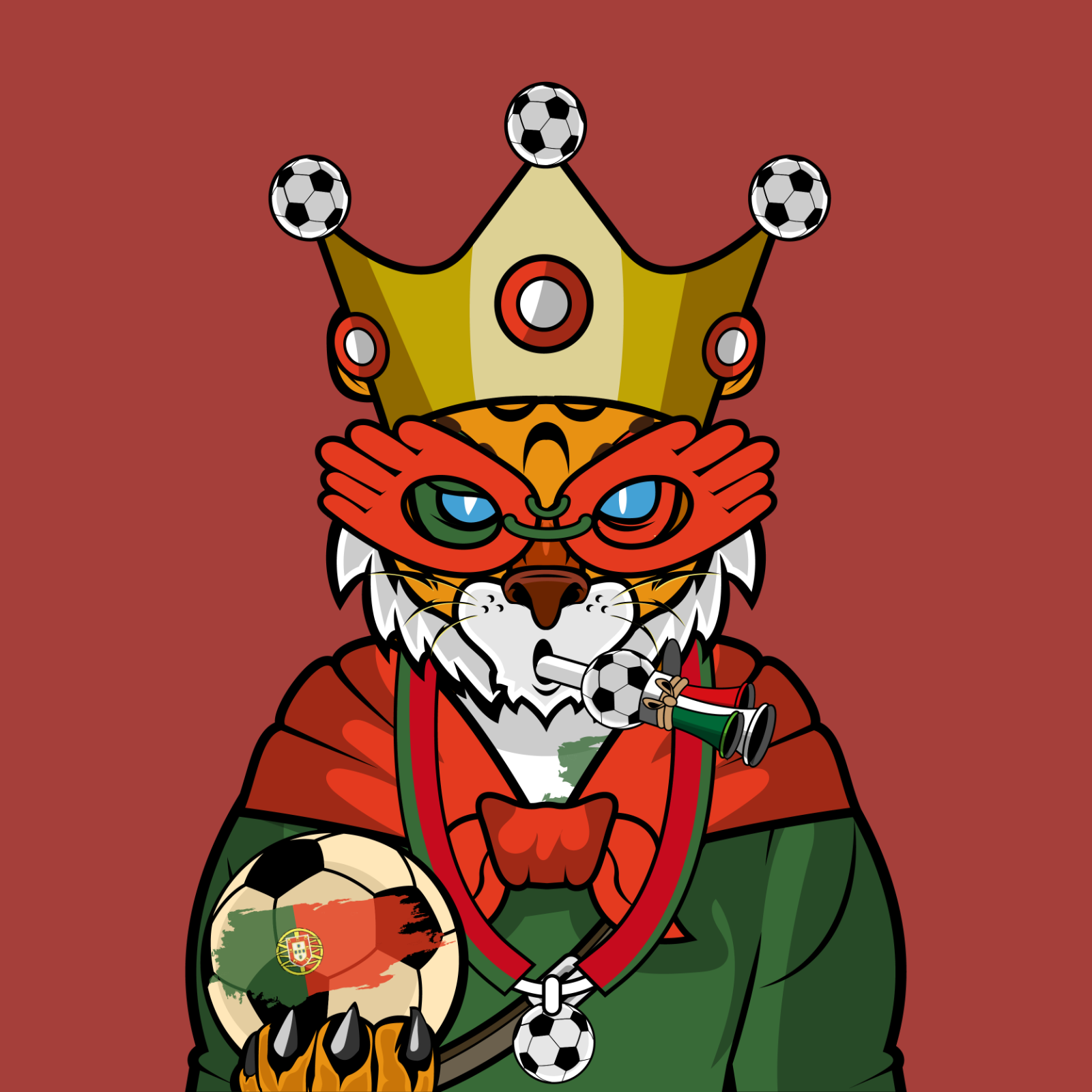 Football TigerChi #1591 NFT on Algorand