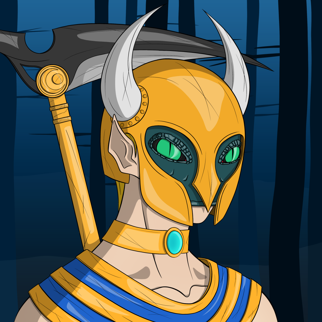 Dark Coin Champion #0800 NFT on Algorand