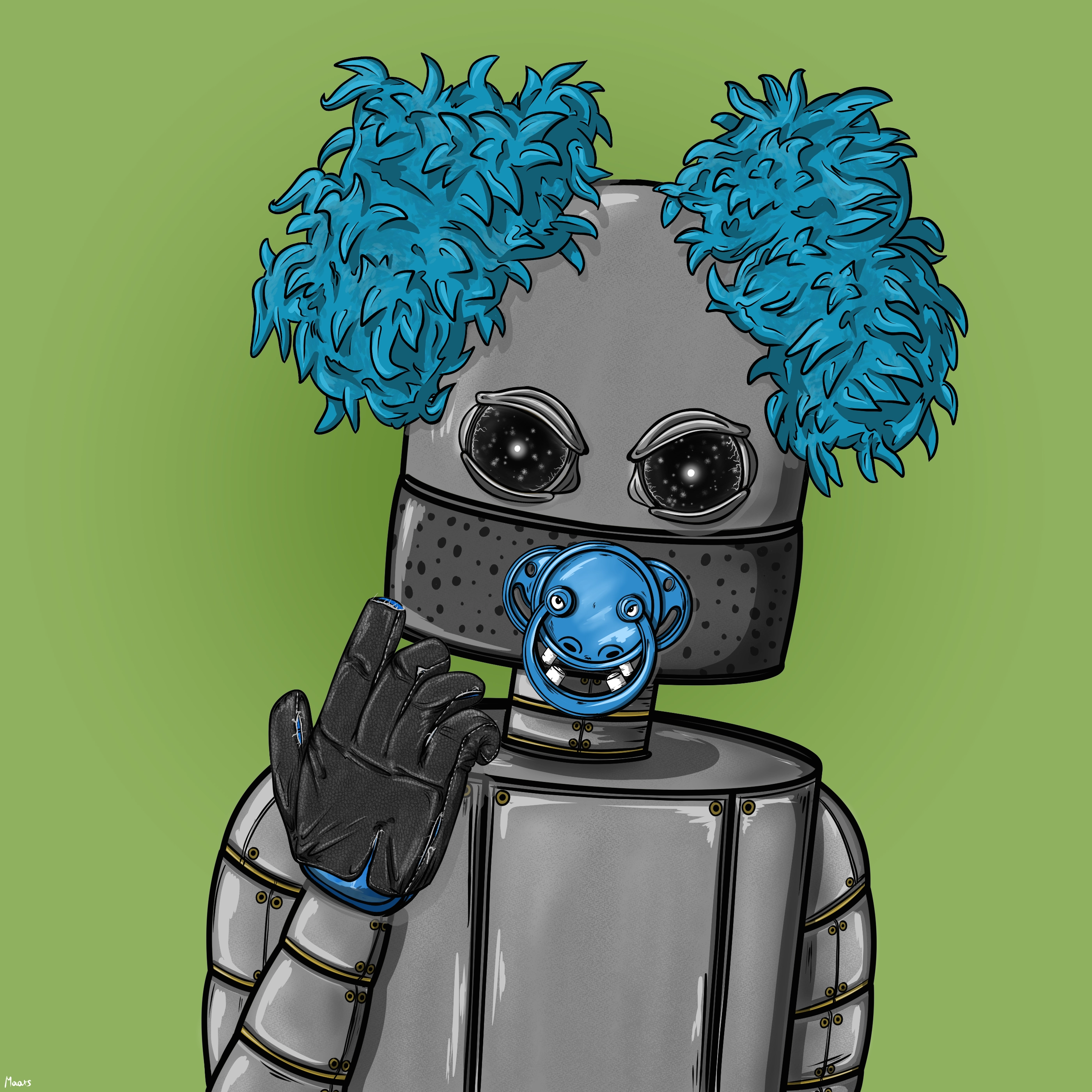 Mental Marvin #2486 NFT on Algorand