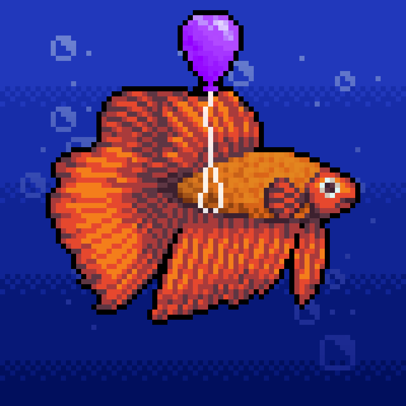 Fighting Fish #293 NFT on Algorand