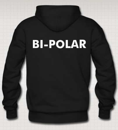 Bi-polar hoodie