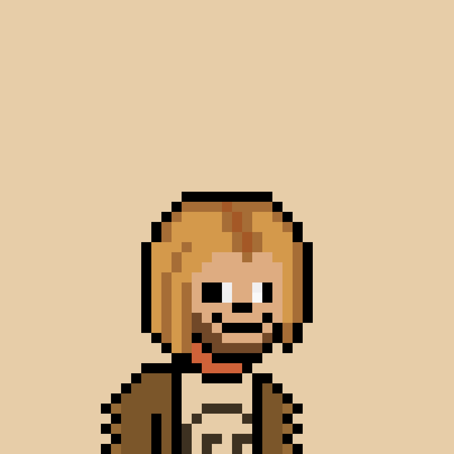 FameApe#001 - Kurt Cobain NFT on Algorand