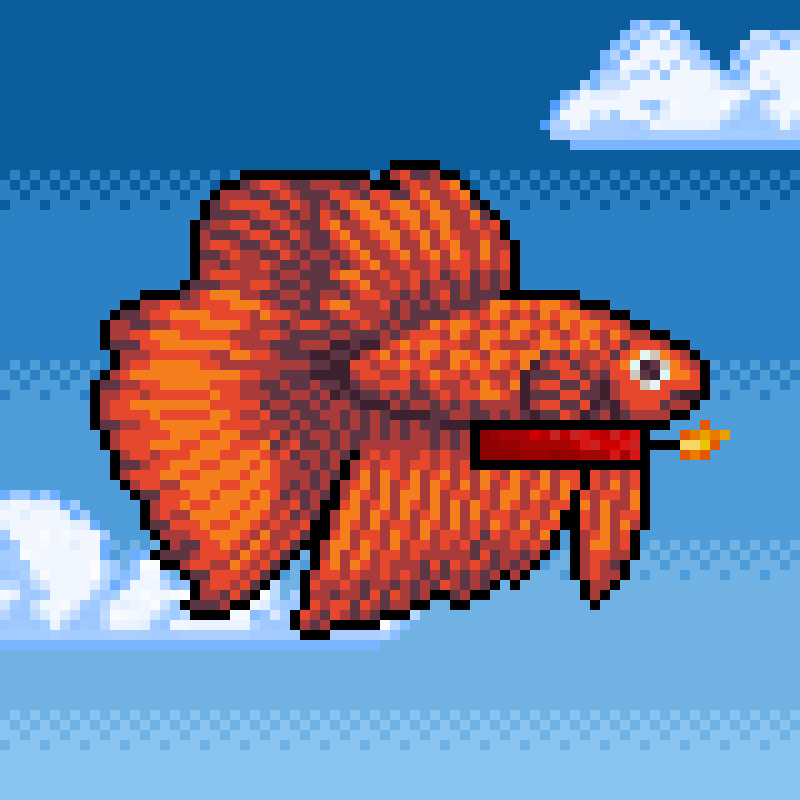 Fighting Fish #461 NFT on Algorand