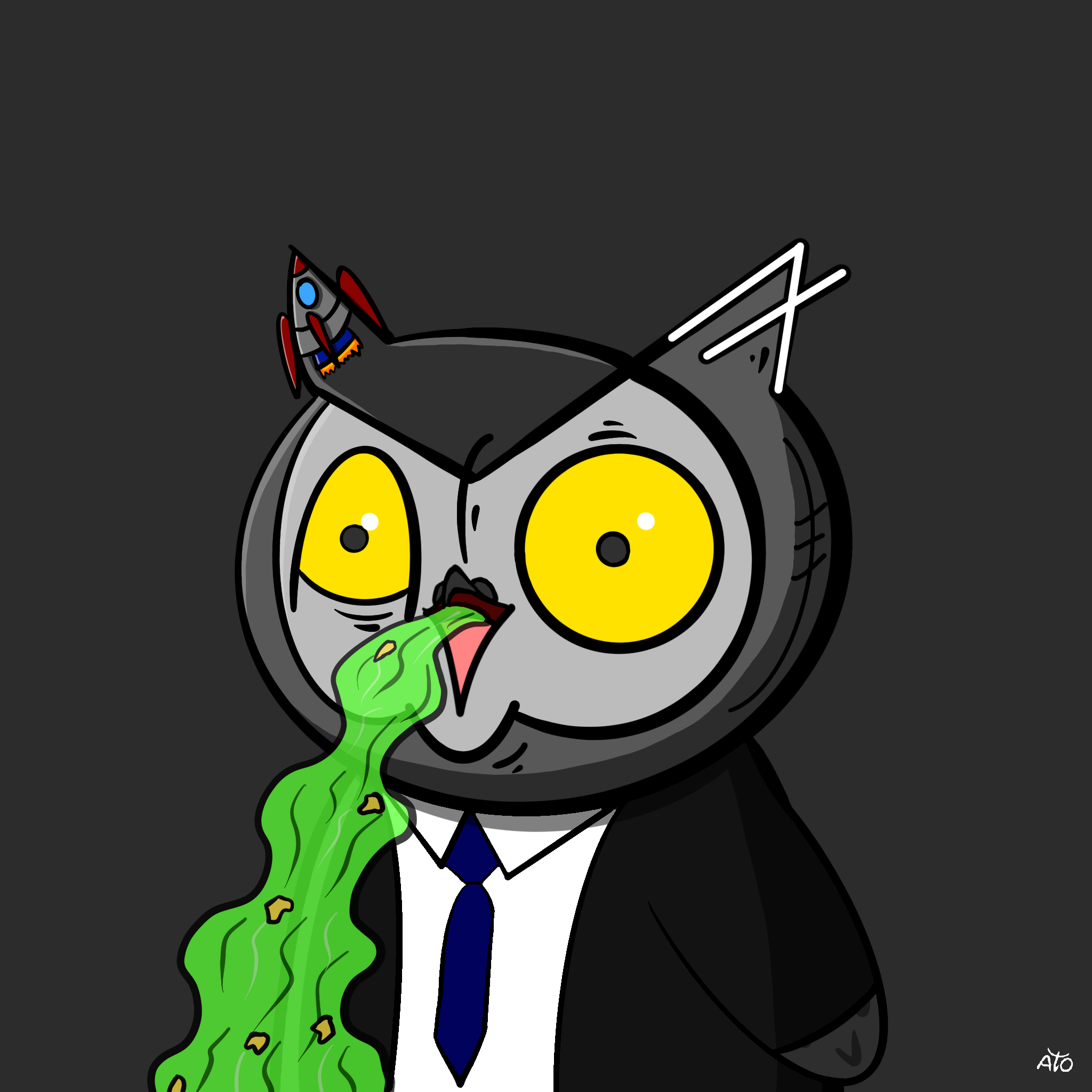 AOWL #1086 NFT on Algorand