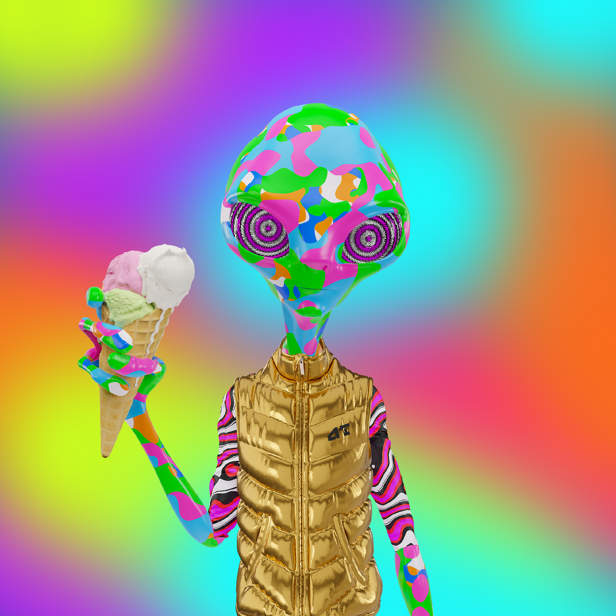 Alien Tourism207 NFT on Algorand