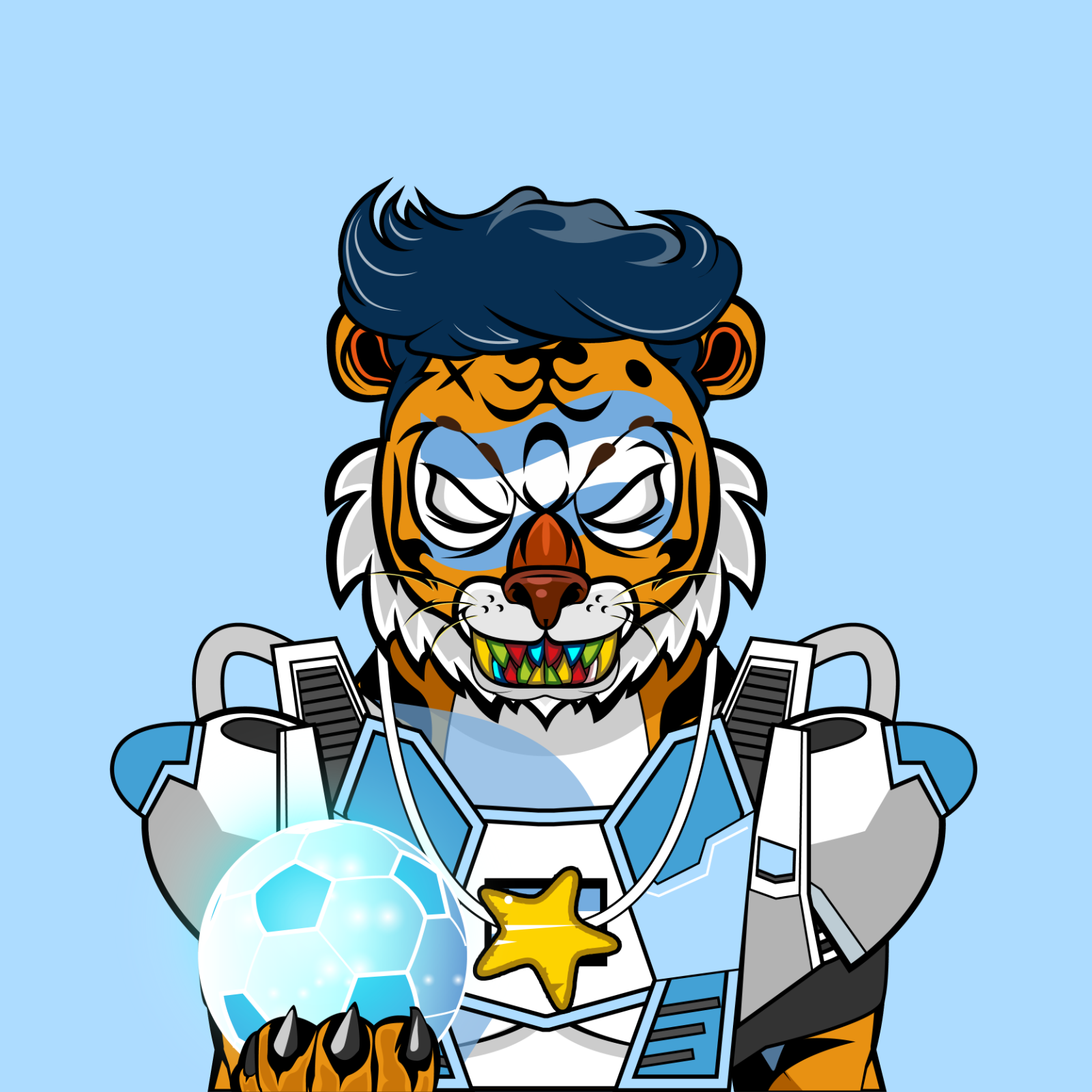 Football TigerChi #1032 NFT on Algorand