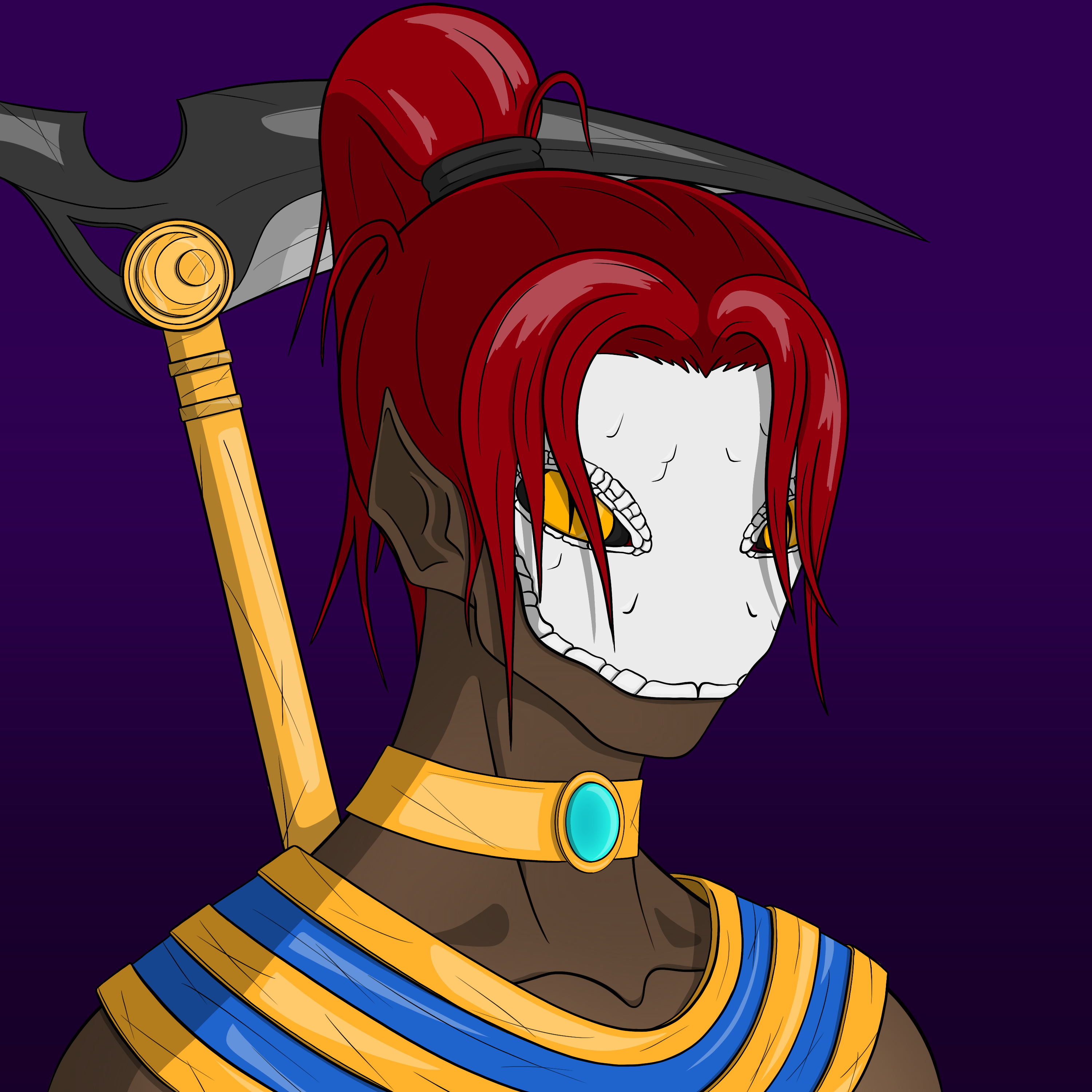 Dark Coin Champion #0004 NFT on Algorand