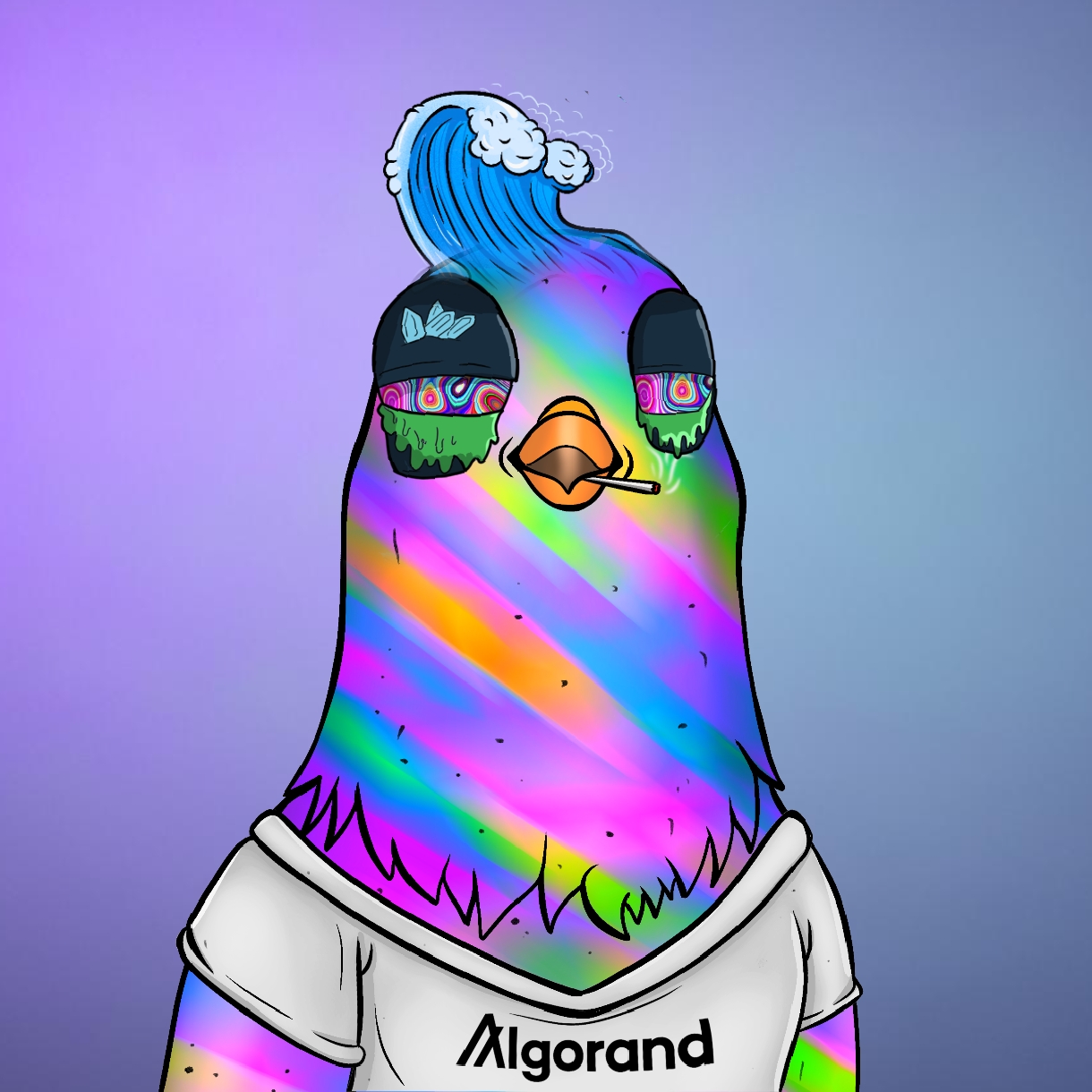 Mutant Ghetto Pigeon #179 NFT on Algorand