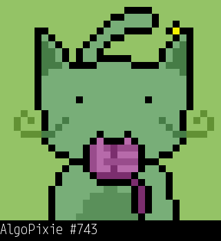 Algo Pixie #743 NFT on Algorand