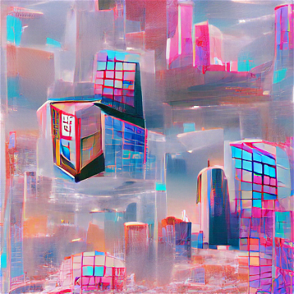 RandomGen#014 City - Cubes