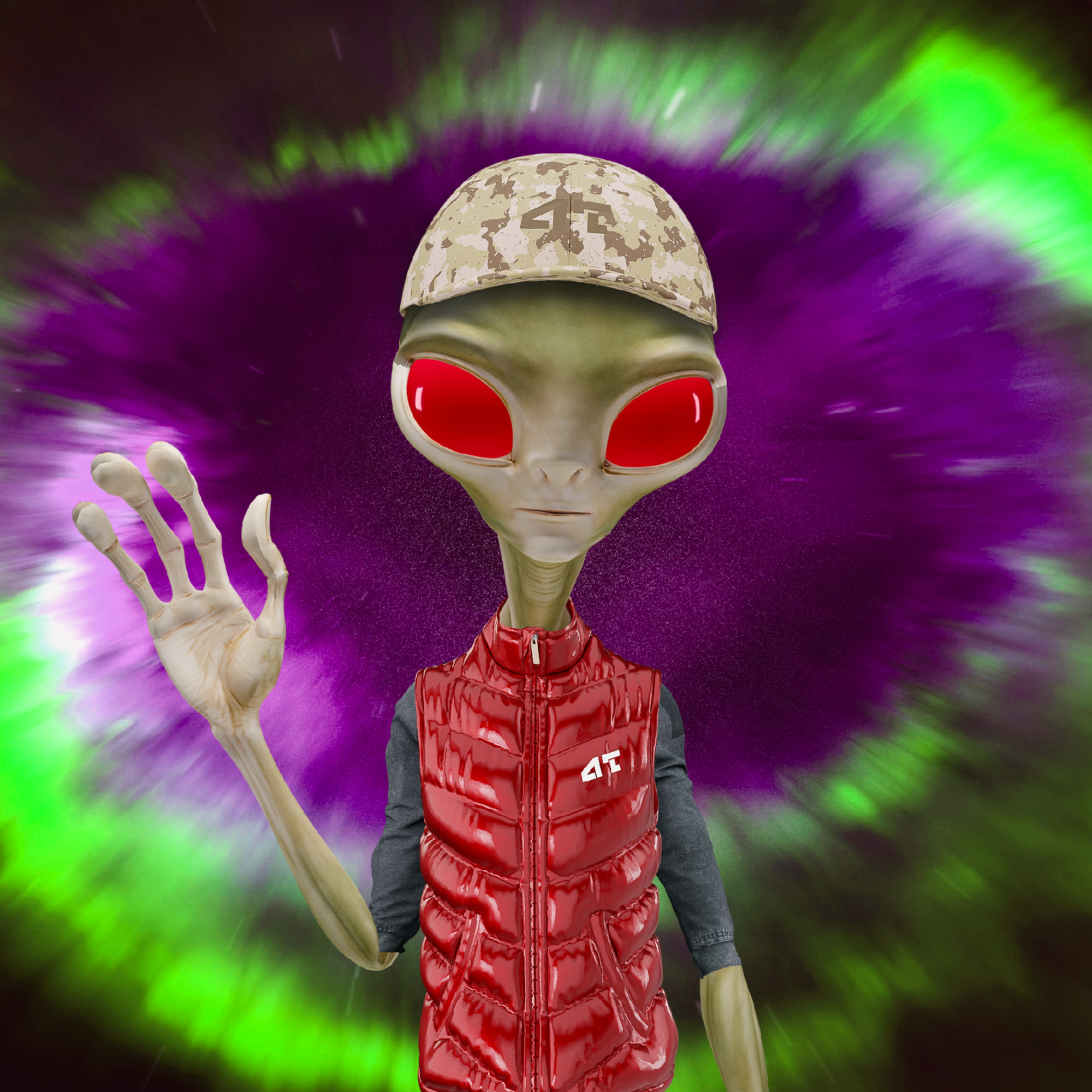 Alien Tourism2399 NFT on Algorand
