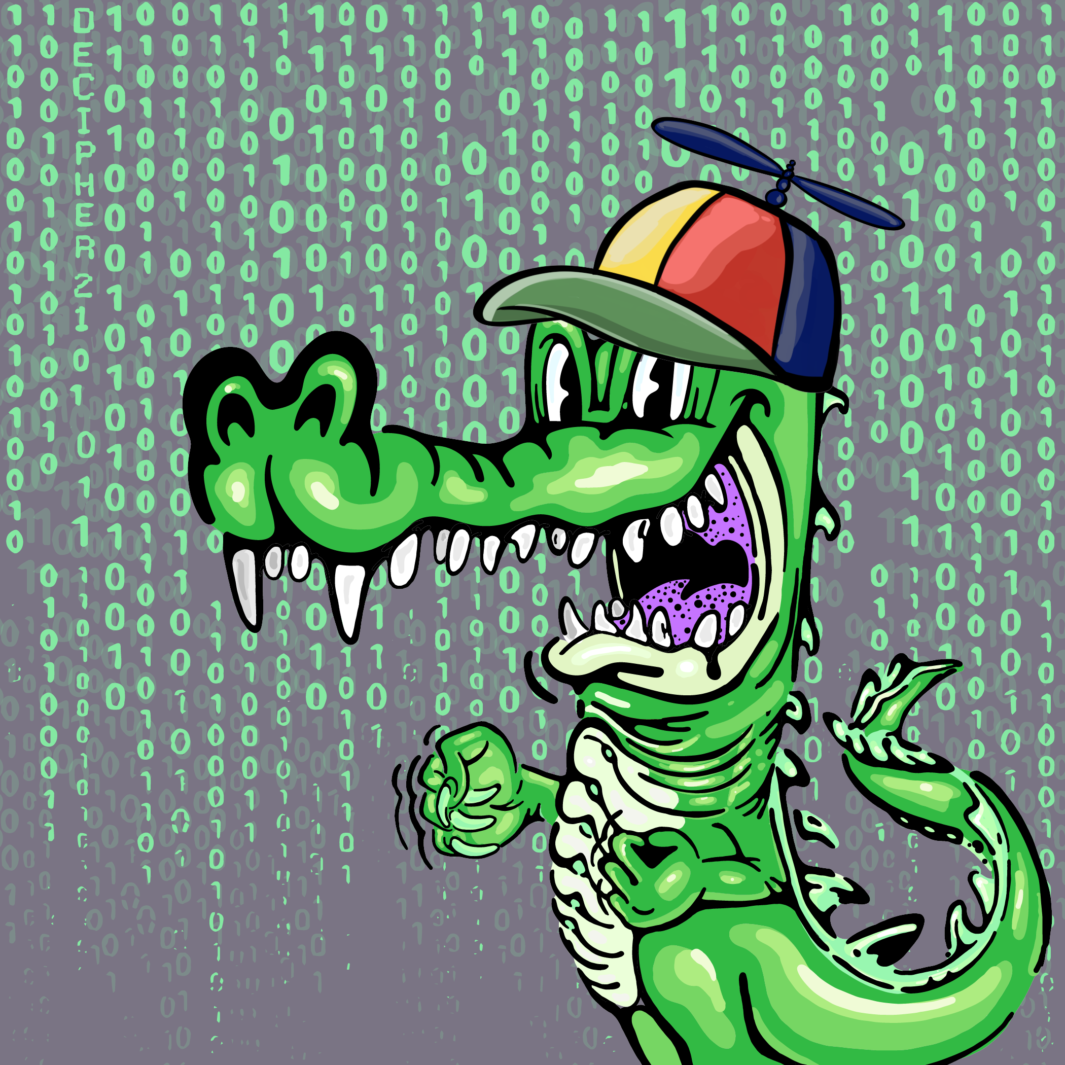 Algo Gator #580 NFT on Algorand