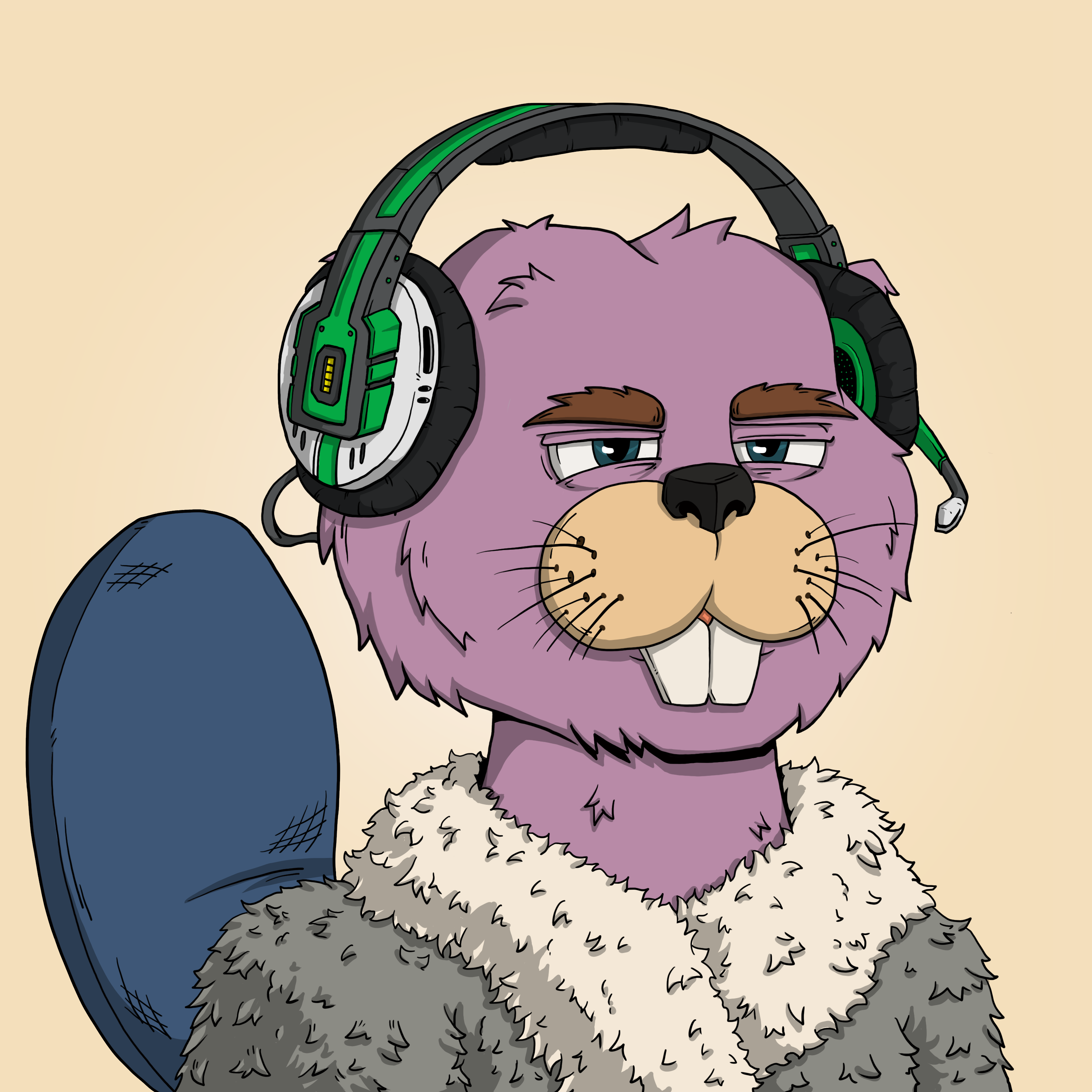 Beava Buds #1301 NFT on Algorand