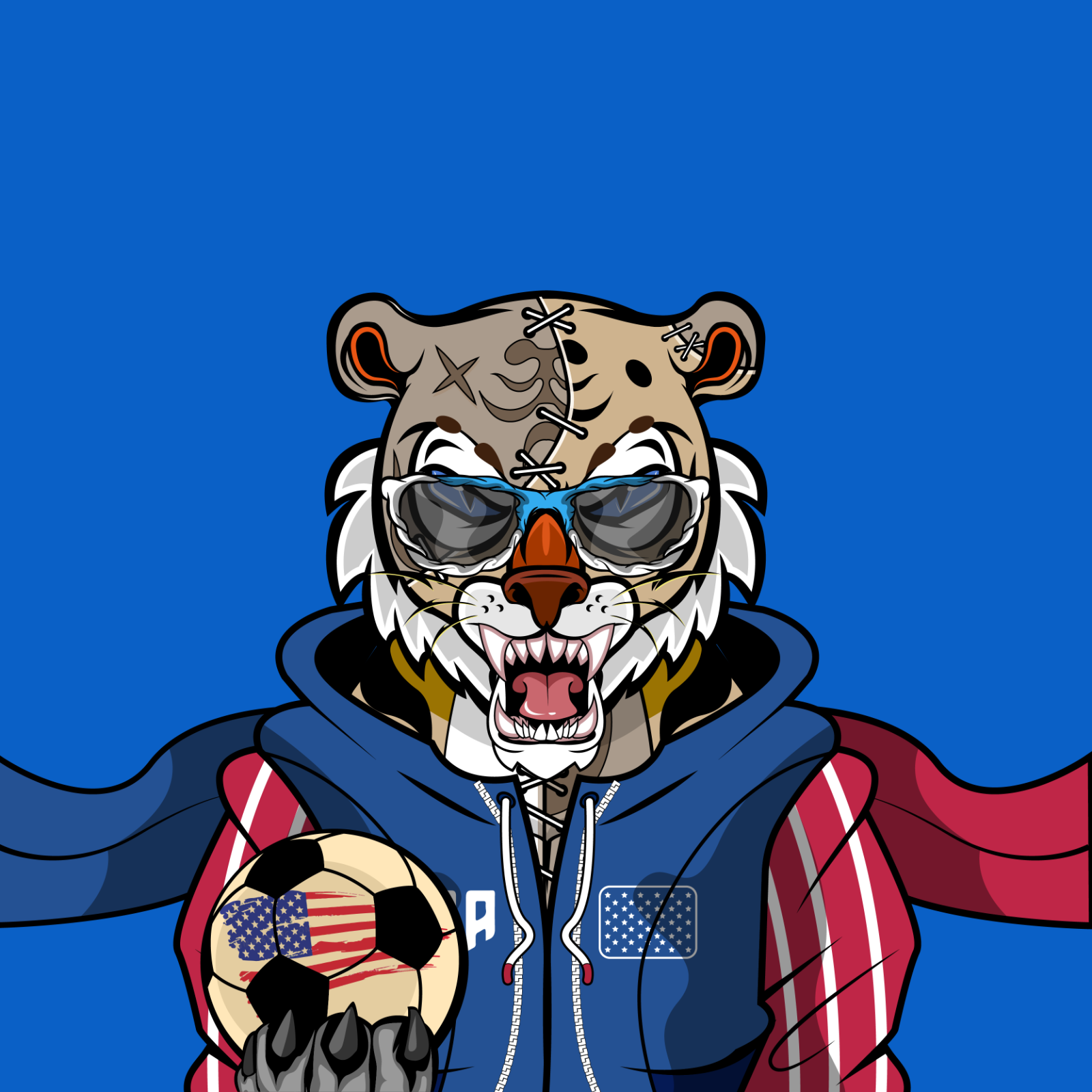 Football TigerChi #1297 NFT on Algorand